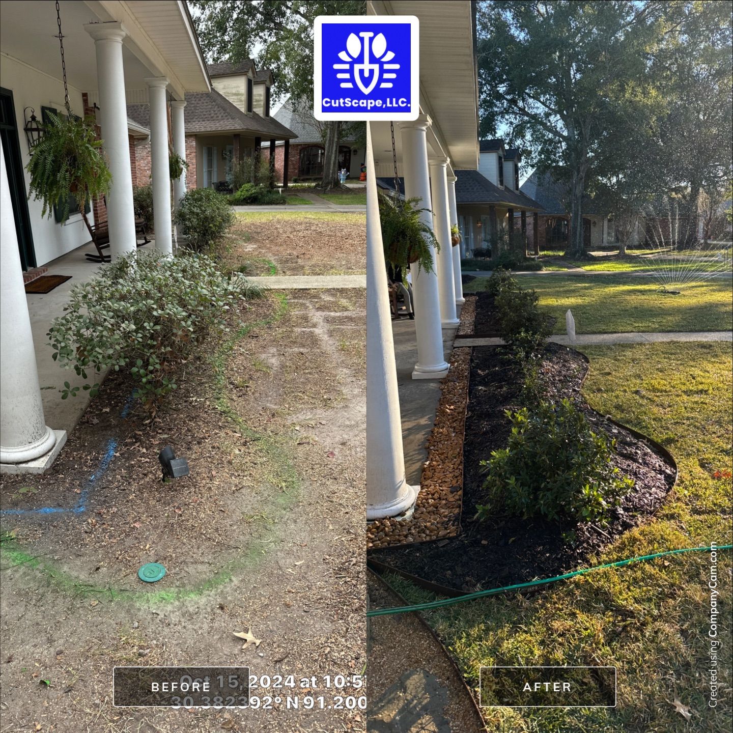 LANDSCAPE SERVICES: -Design -Demo -Install & SOD INSTALL by CutScape, LLC.