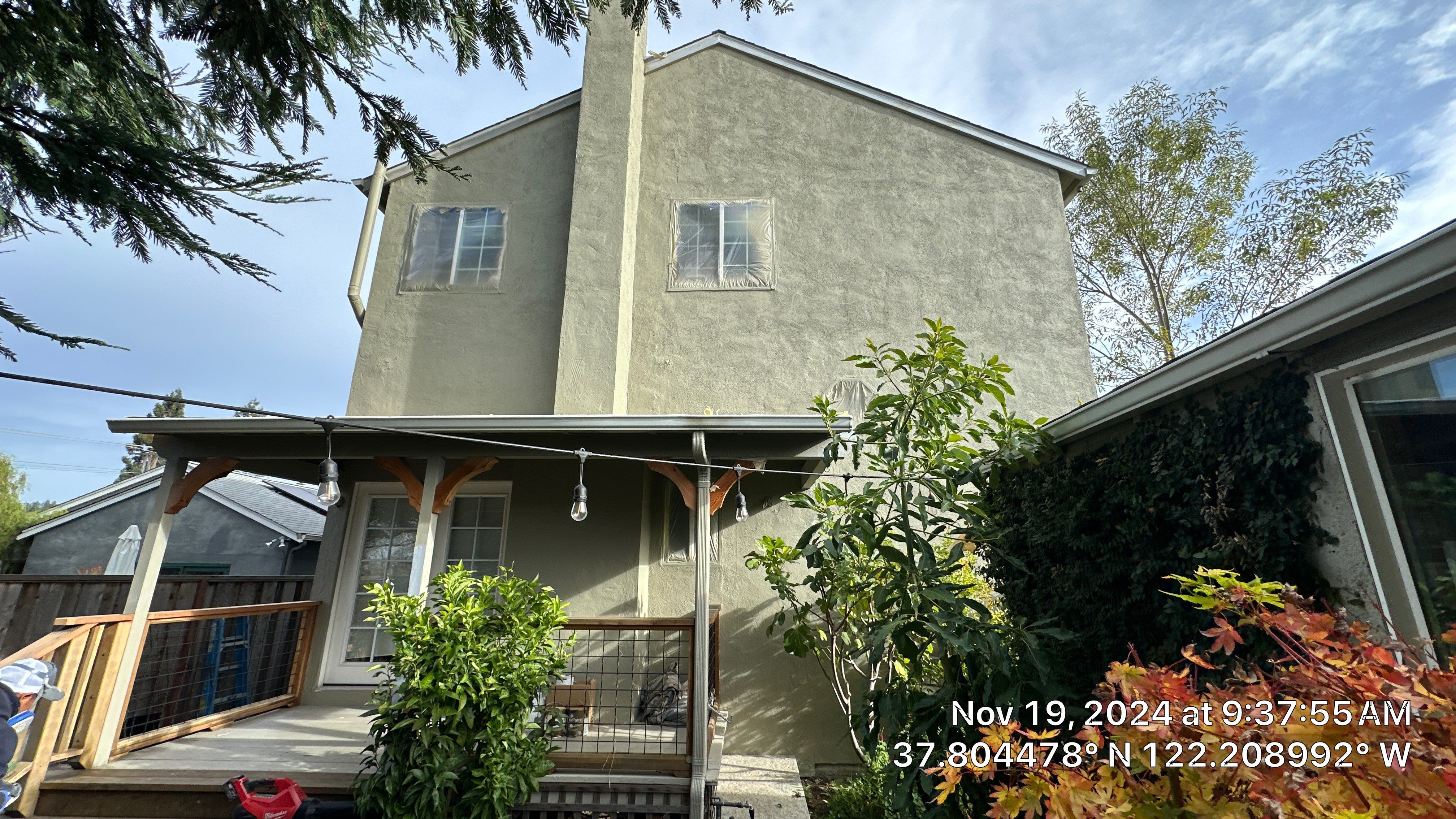 Exterior repaint-siding and stucco by Herrera’s Bay Area Painting inc.