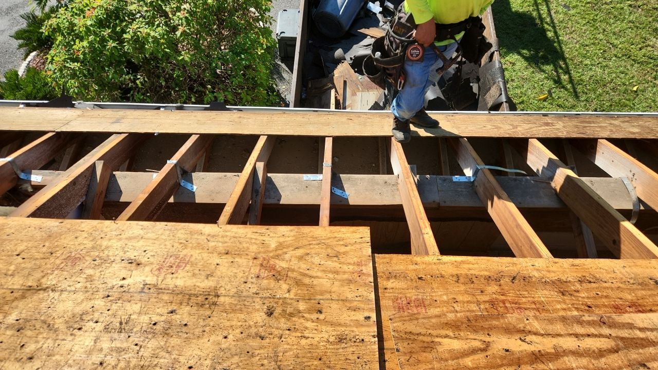 Project in St Pete 33703 by Mitchell Roofing Company LLC 