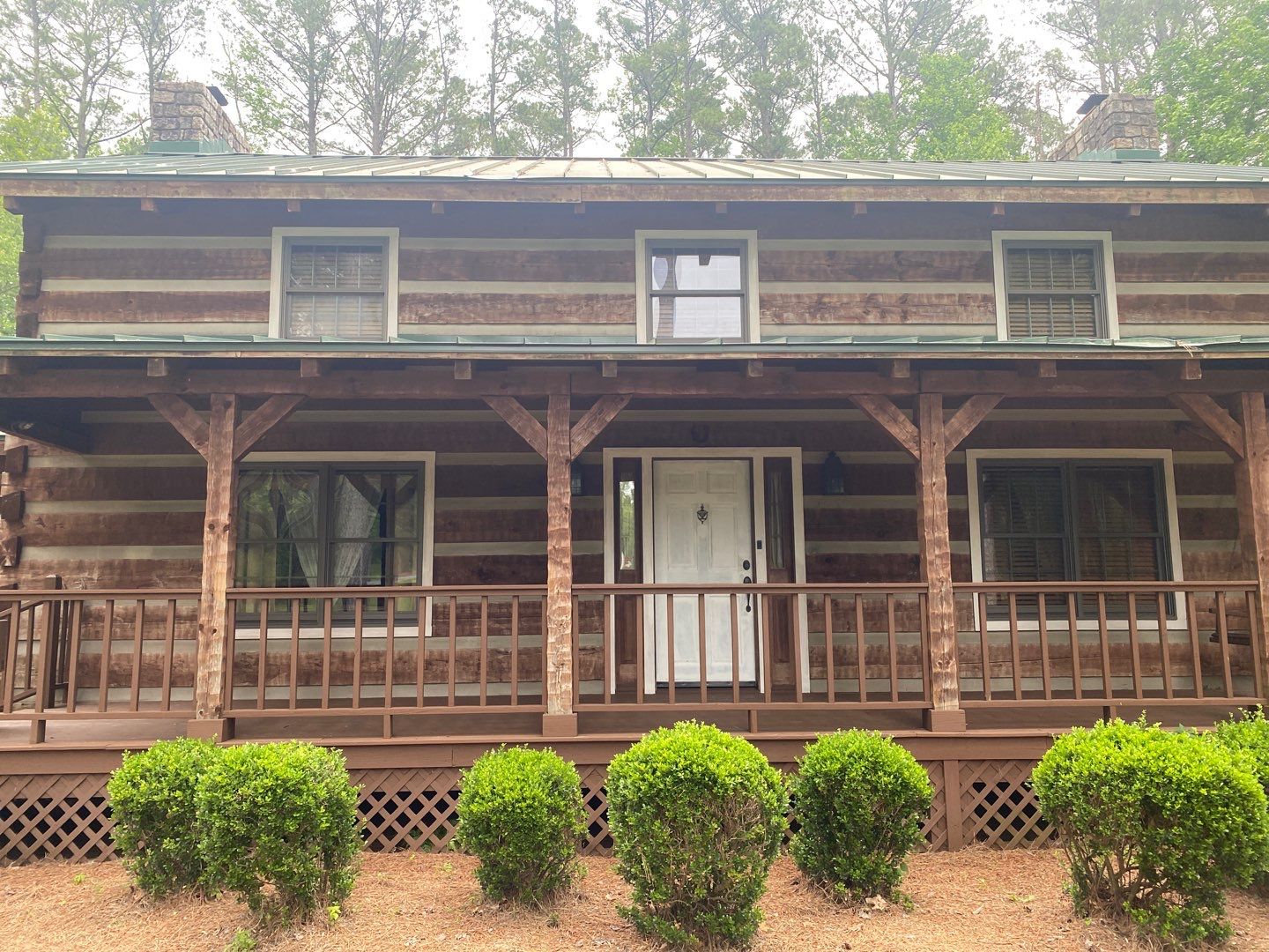 Chesapeake Log Cabin by AKK Painting LLC