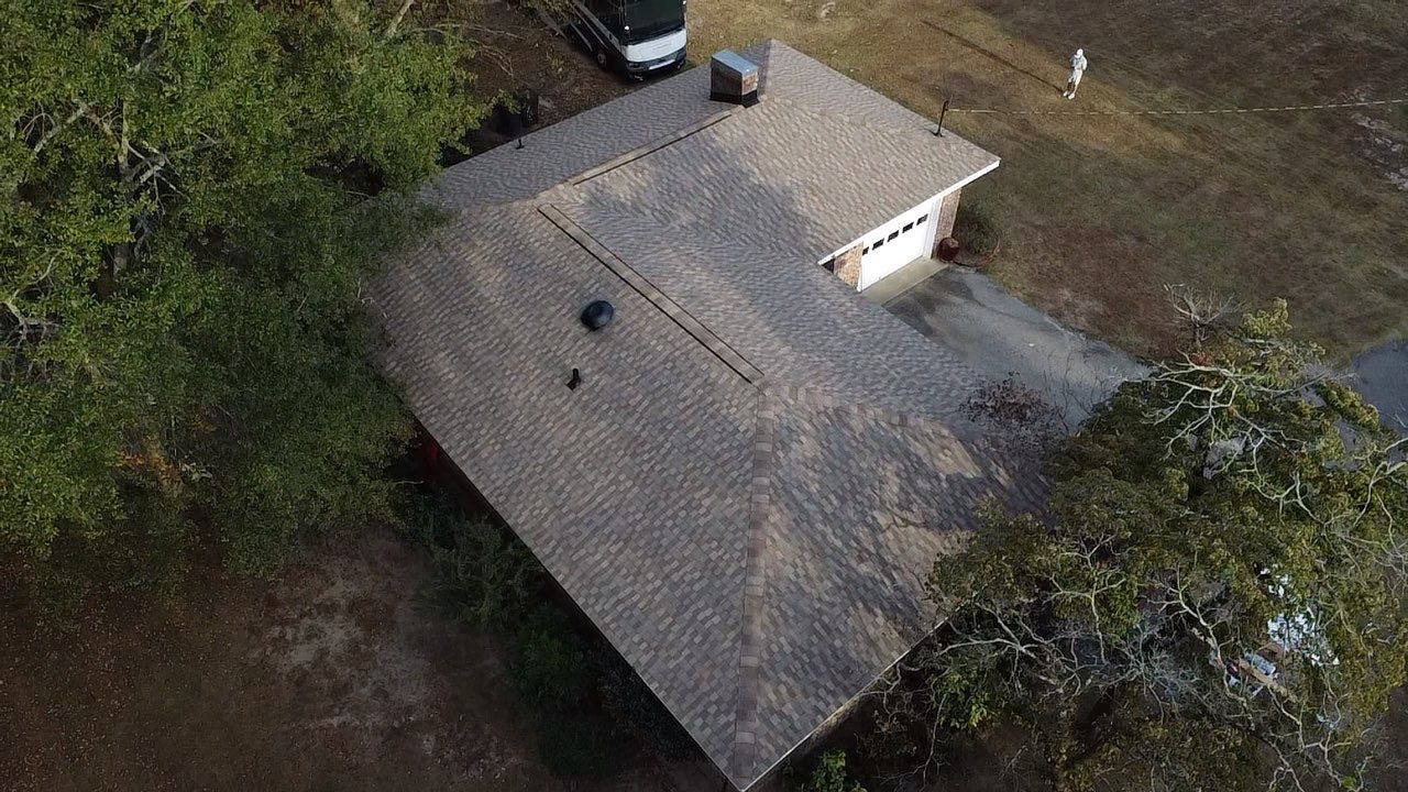 GAF HDZ Golden Harvest by Skybird Roofing