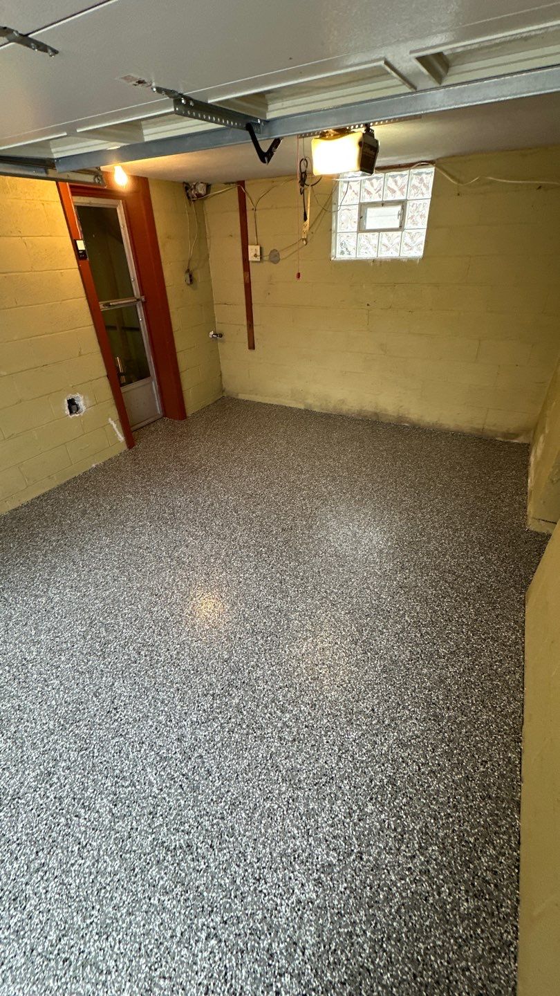 Basement + Garage Project in Pittsburgh by Floors in a Day, Inc