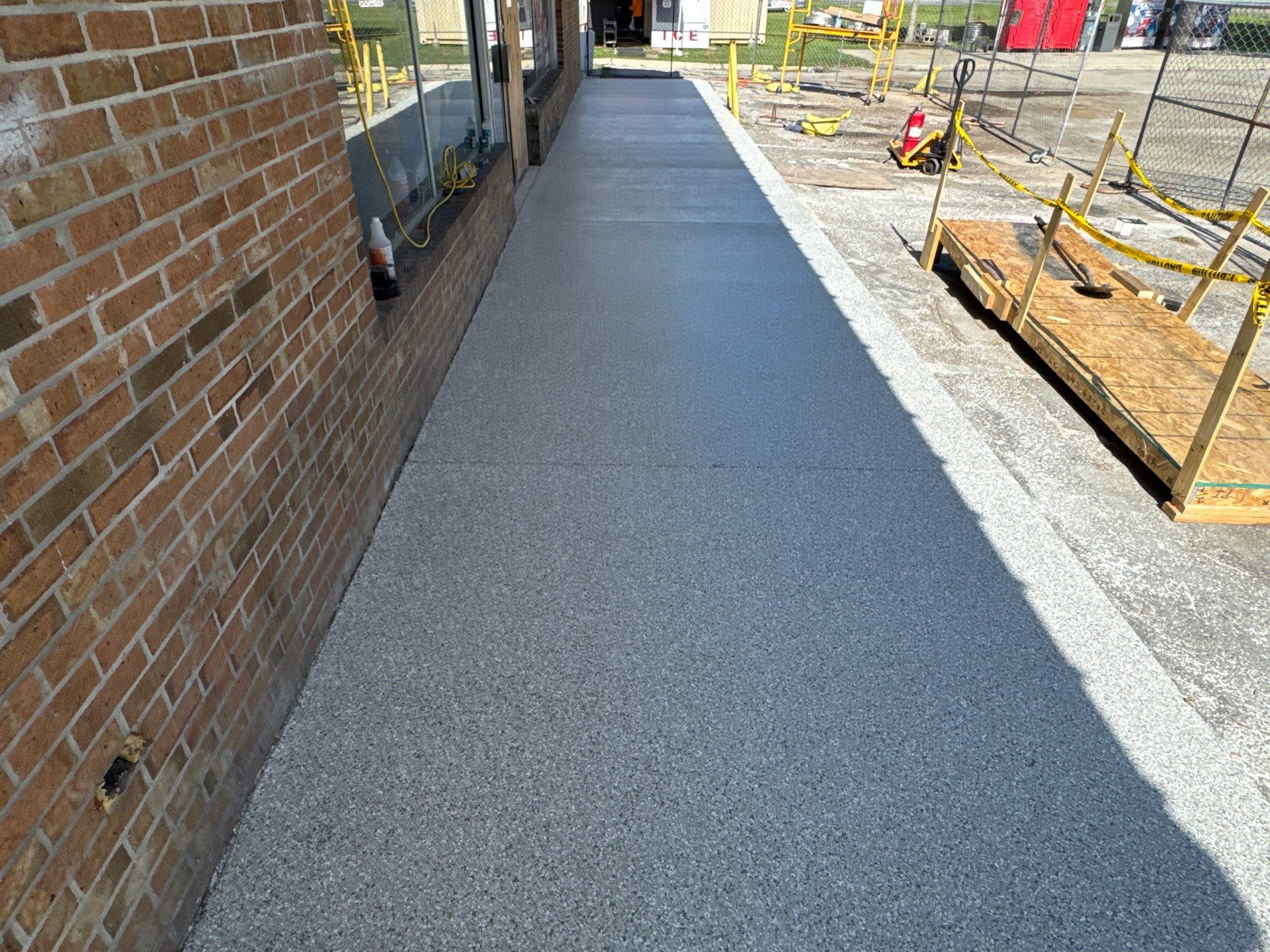 Commercial Project in Mount Everest by Cross Creek Concrete Coatings