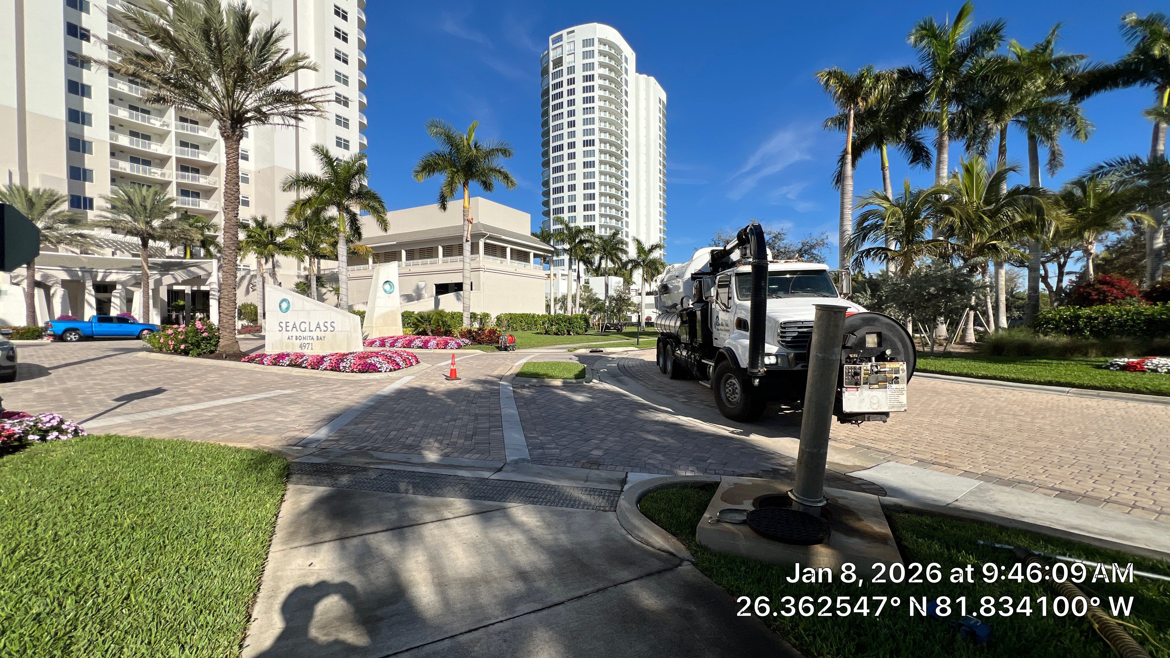 Bonita Bay Condo Stormwater System Maintenance with PRS by APS Power & Water