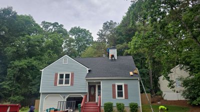 Alpharetta, GA Roof Replacement CertainTeed Landmark Charcoal Black