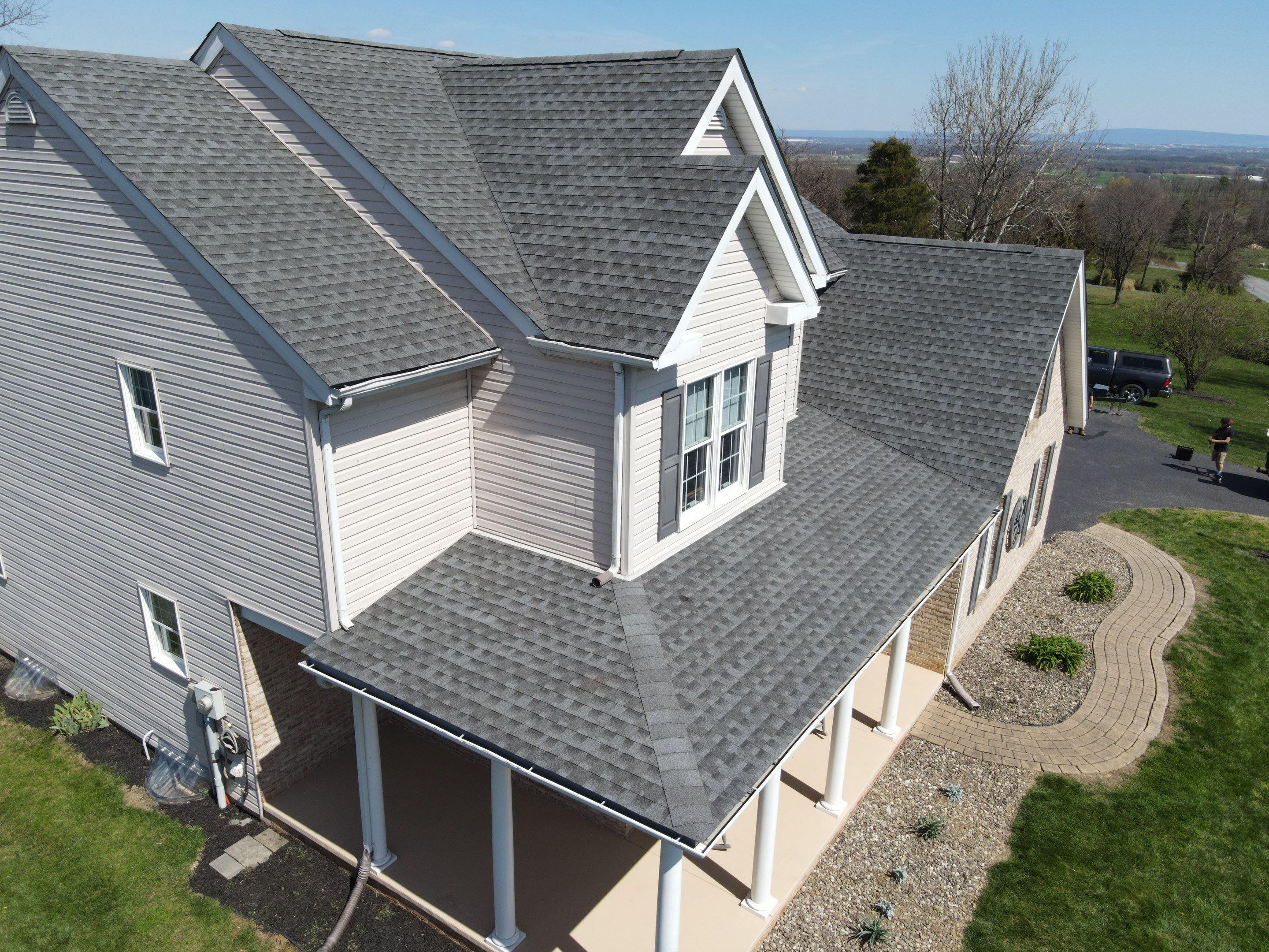 Gaf Hdz Pewter Grey by Teflon Roofing