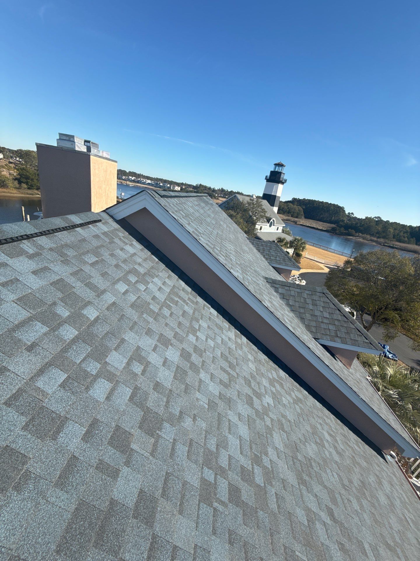 IKO Dynasty - Atlantic Blue by Linta Roofing