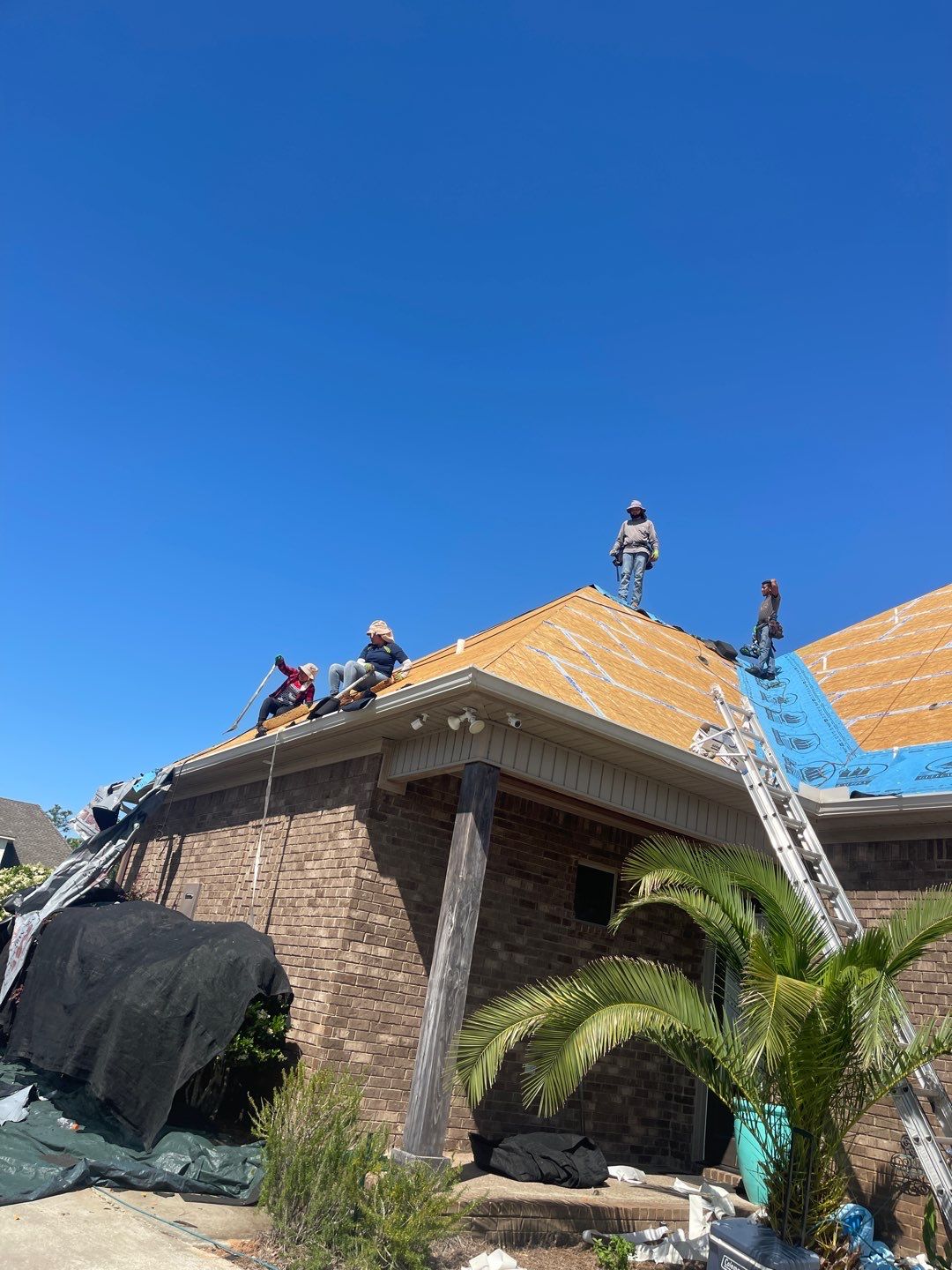 Residential Roofing Installation using Roof Replacement by American Roofing & Construction LLC