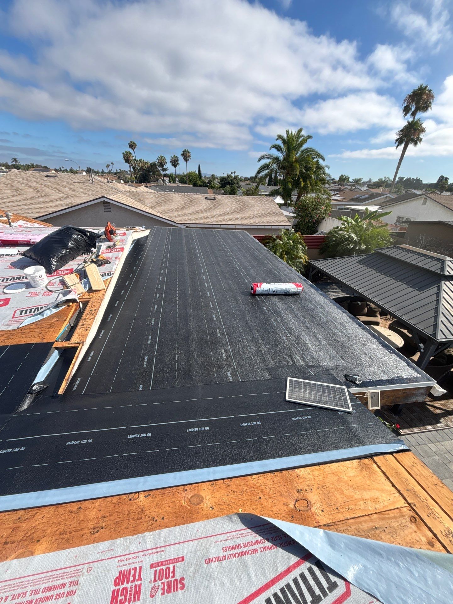 San Diego, CA | Partial Shingle & Low-Slope Roof Replacement by Zenith Roofing Services