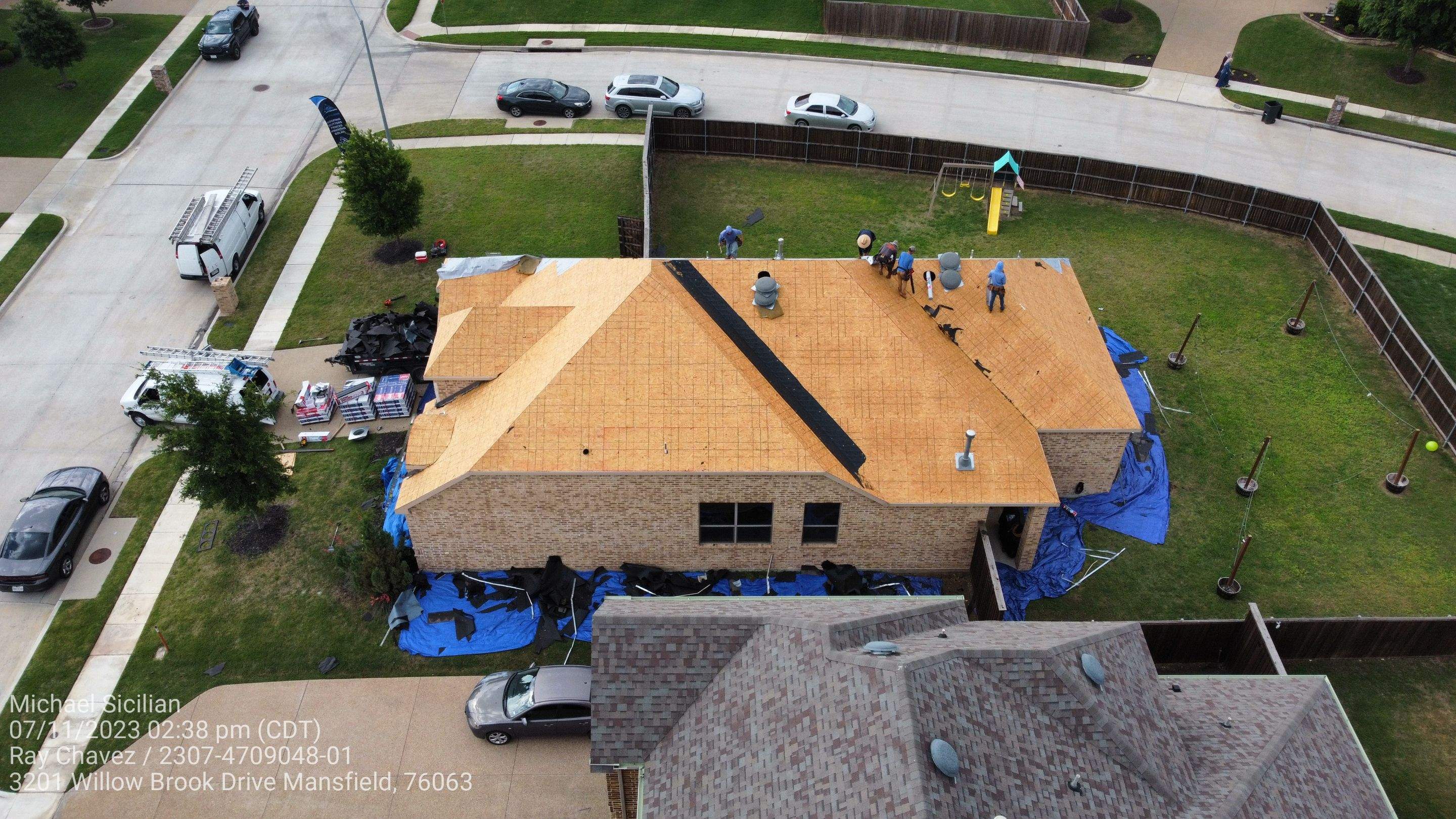 Project in Mansfield by Zeus Exteriors