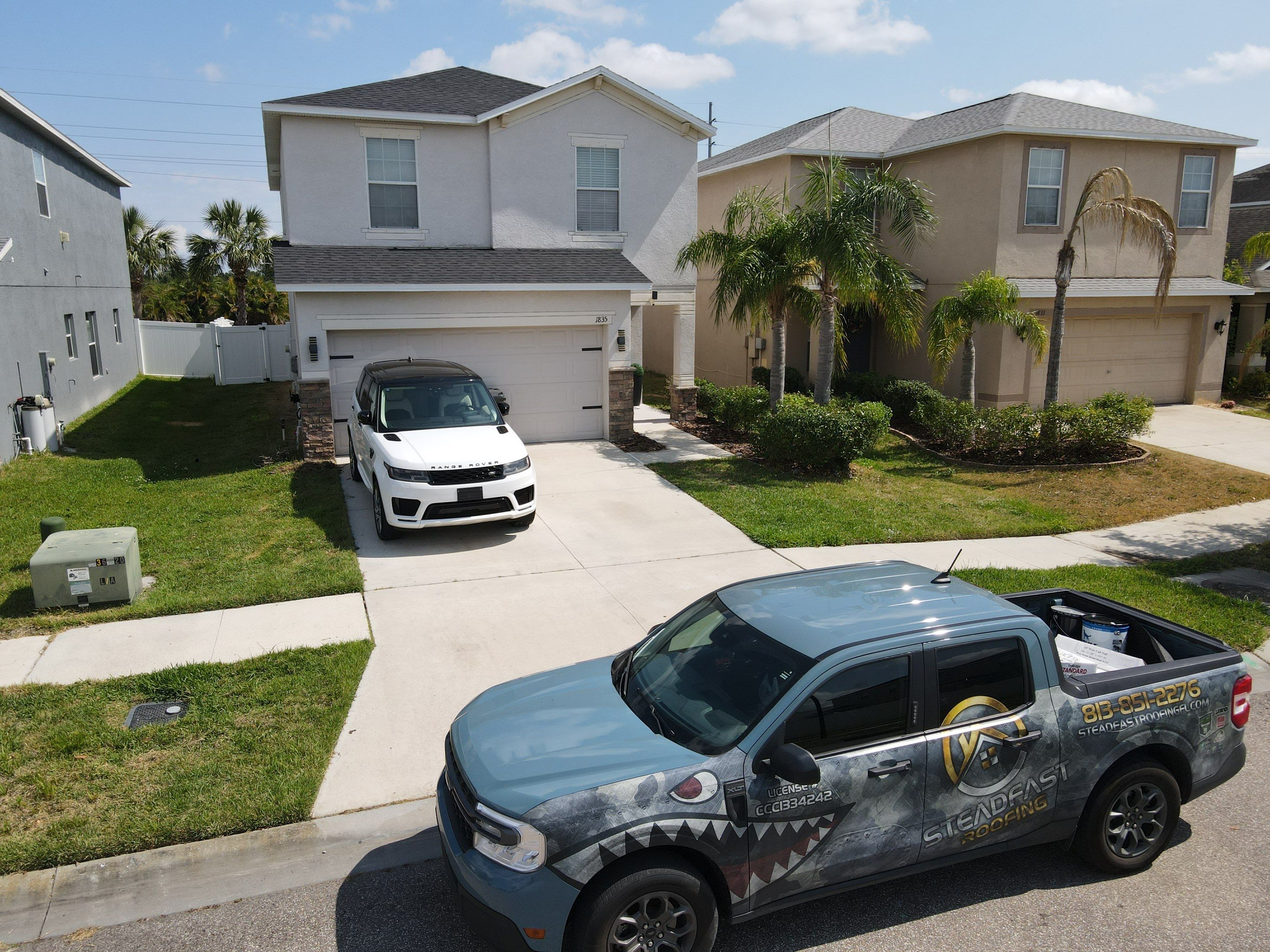 Roof Replacement in Ruskin, FL. by Steadfast Roofing 