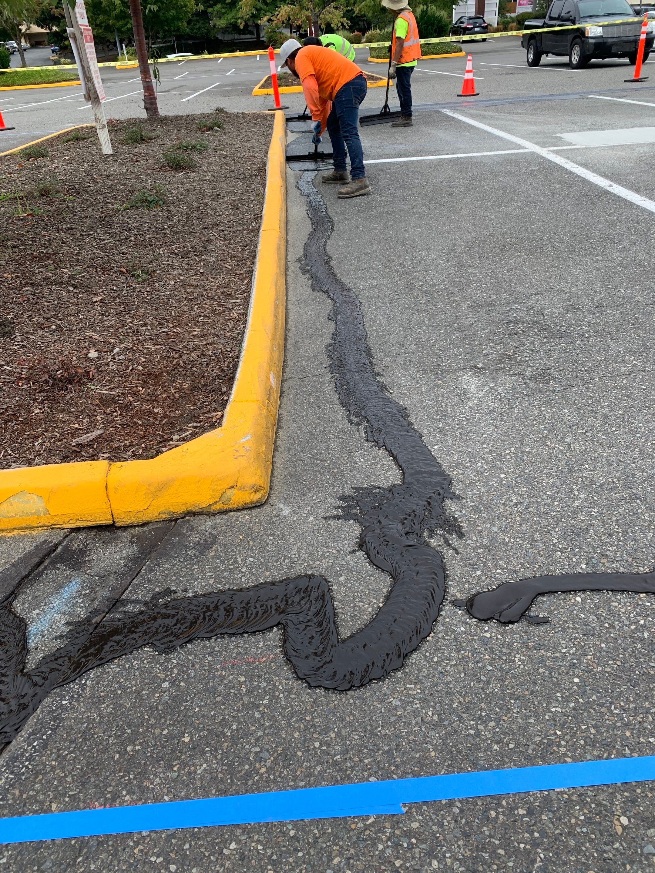 Trisha | Asphalt Parking Lot Repair   by Jireh Asphalt & Concrete Inc 