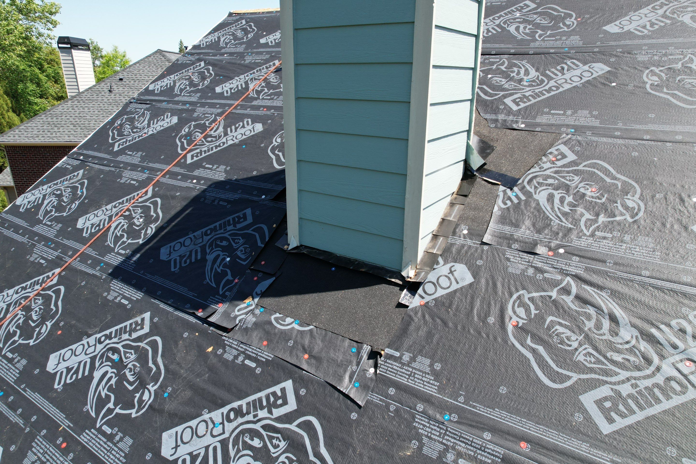 Residential Roofing Installation using Owens Corning Onyx Black by Inspector Roofing and Restoration