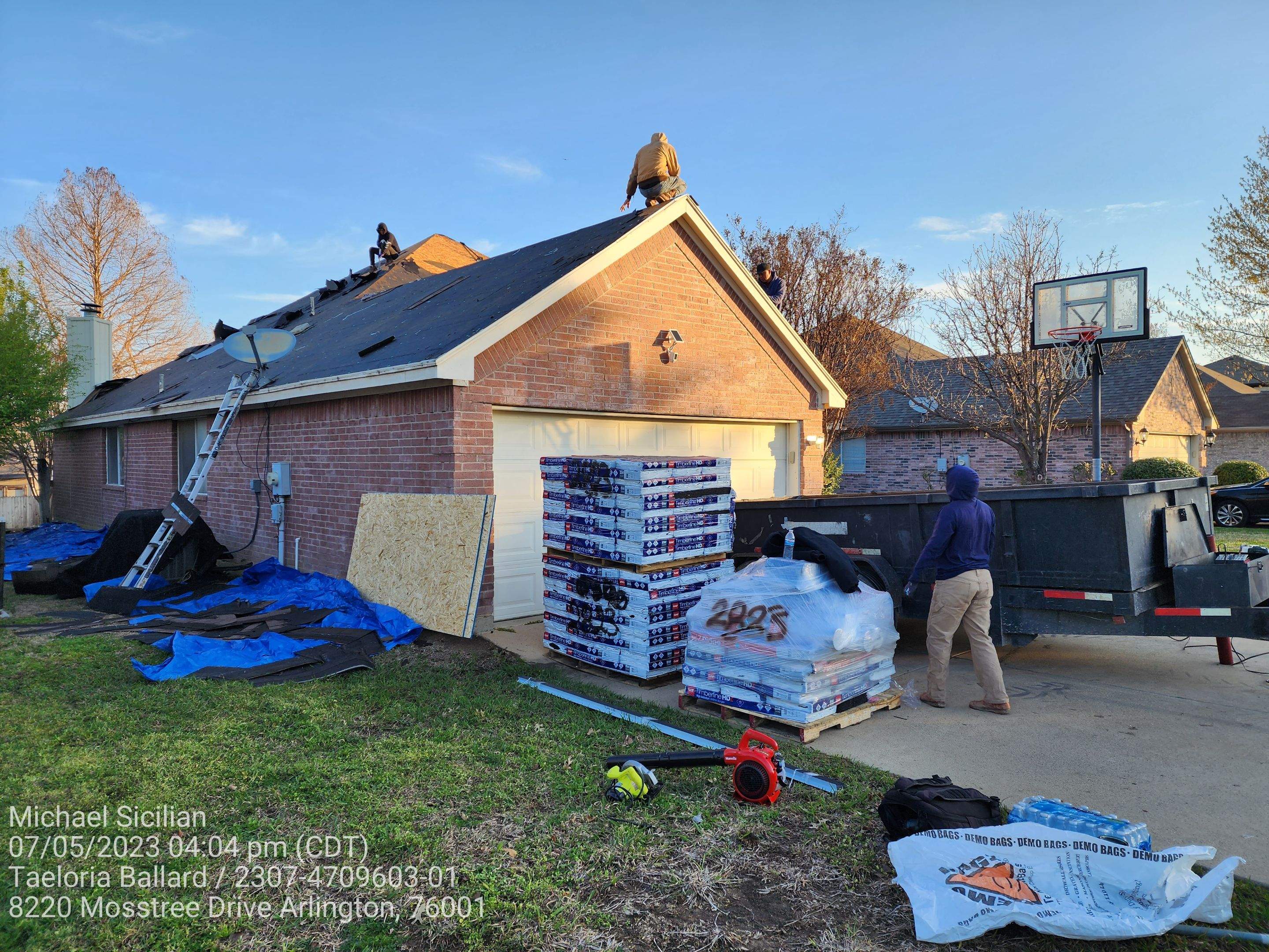 Project in Arlington by Zeus Exteriors