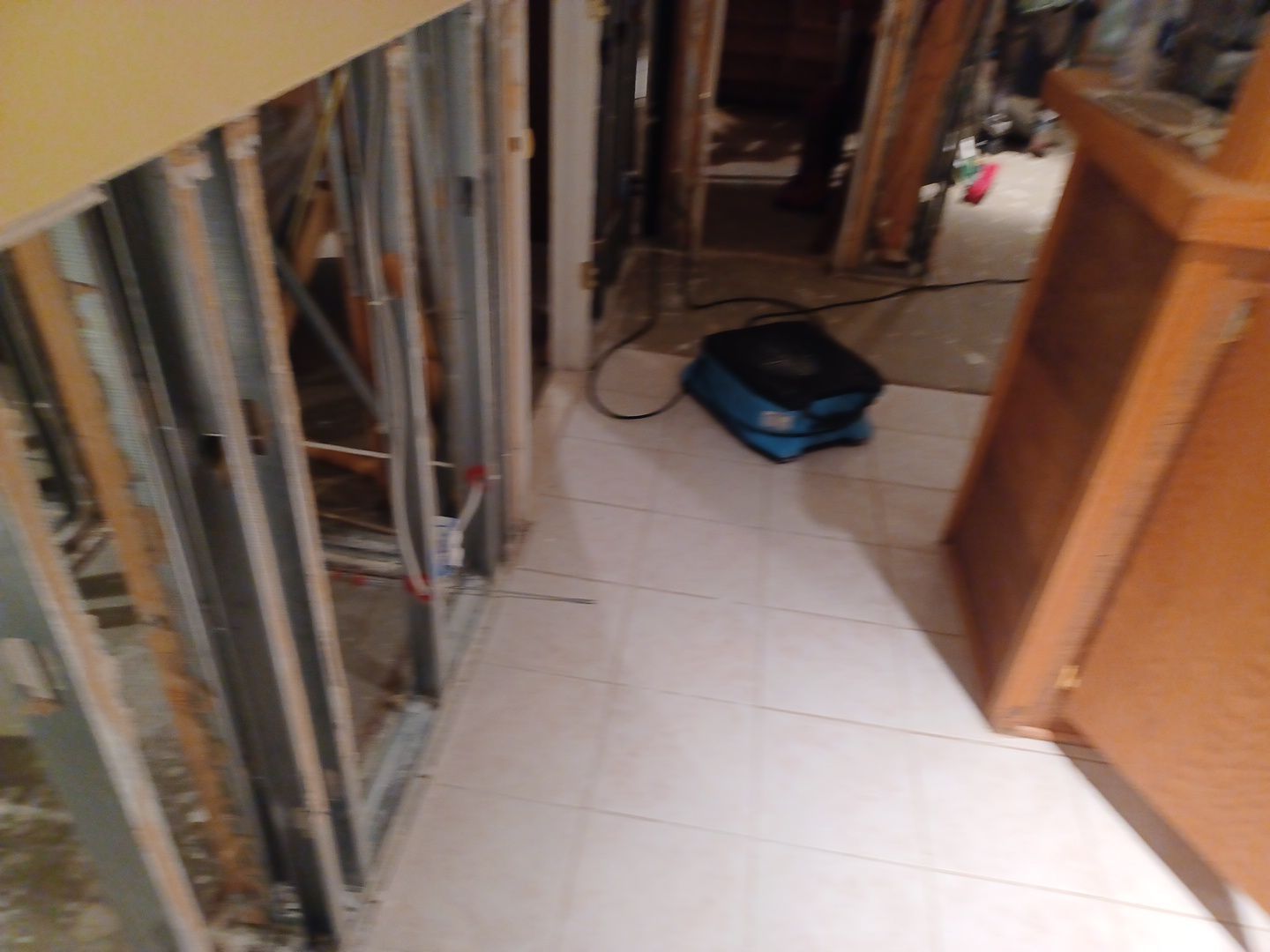 Project in Novi by EzDry Water Mitigation & Property Restoration