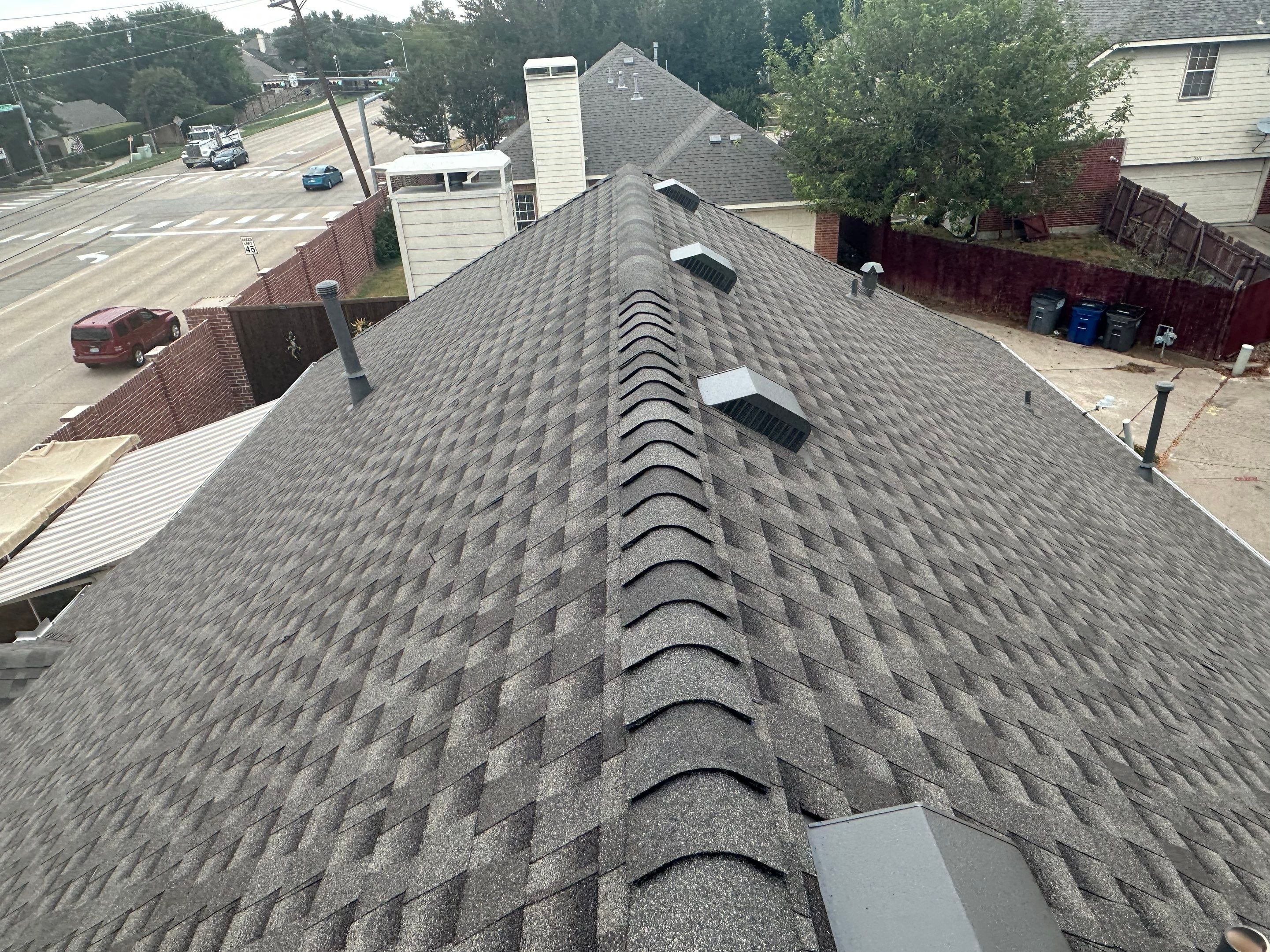 Residential Roofing Installation using GAF Timberline HDZ Weathered Wood by OneSource Roofing and Restoration