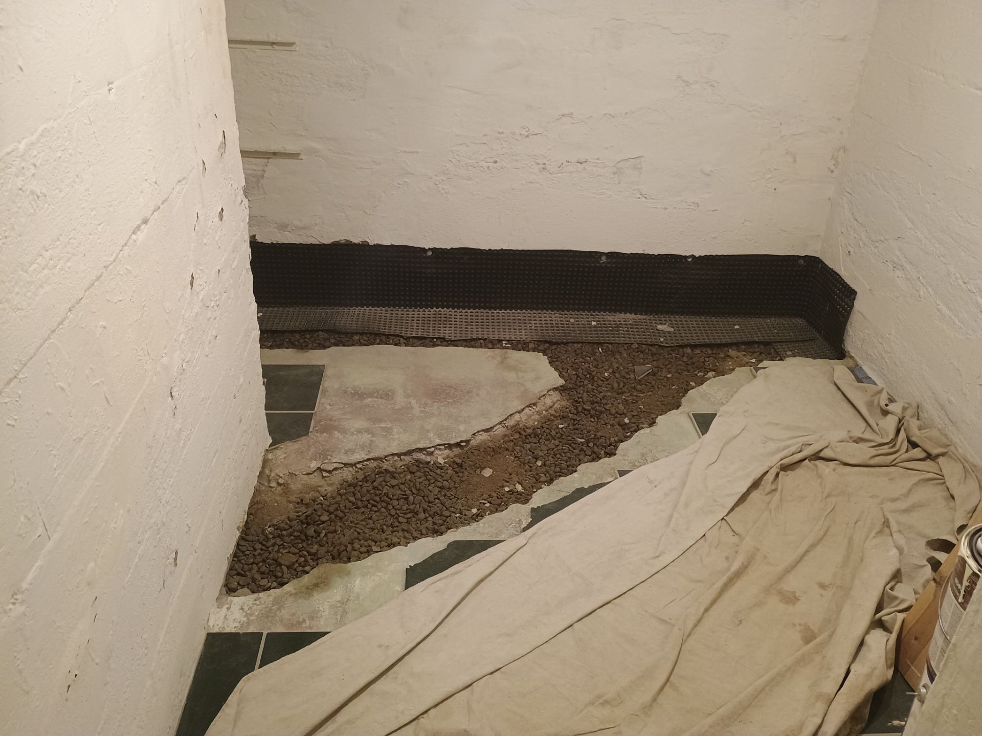 Basement Waterproofing in South MPLS for Andrew by Waterproofing Northeast