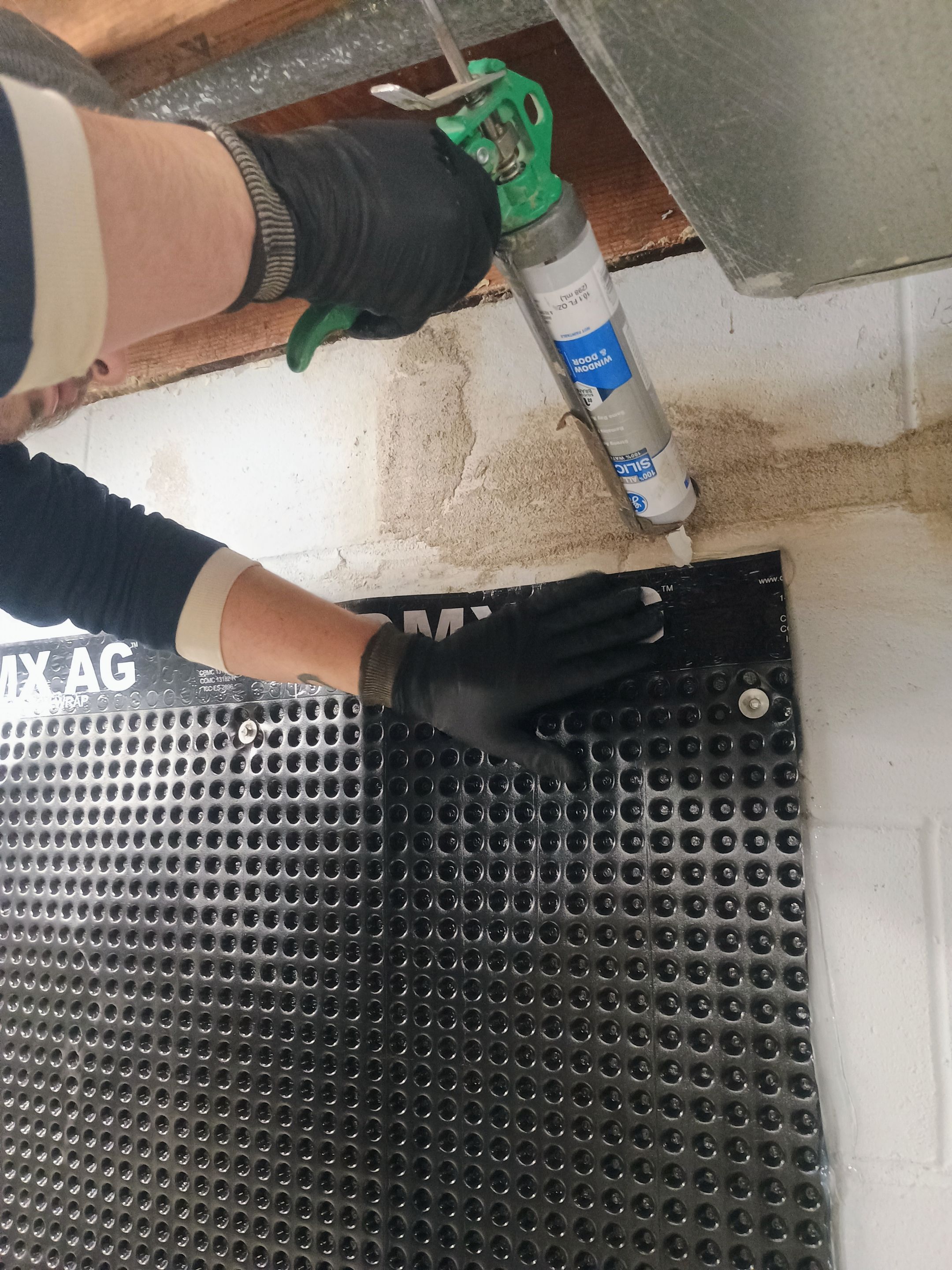 Depressurizing Denny's Basement Wall by Waterproofing Northeast