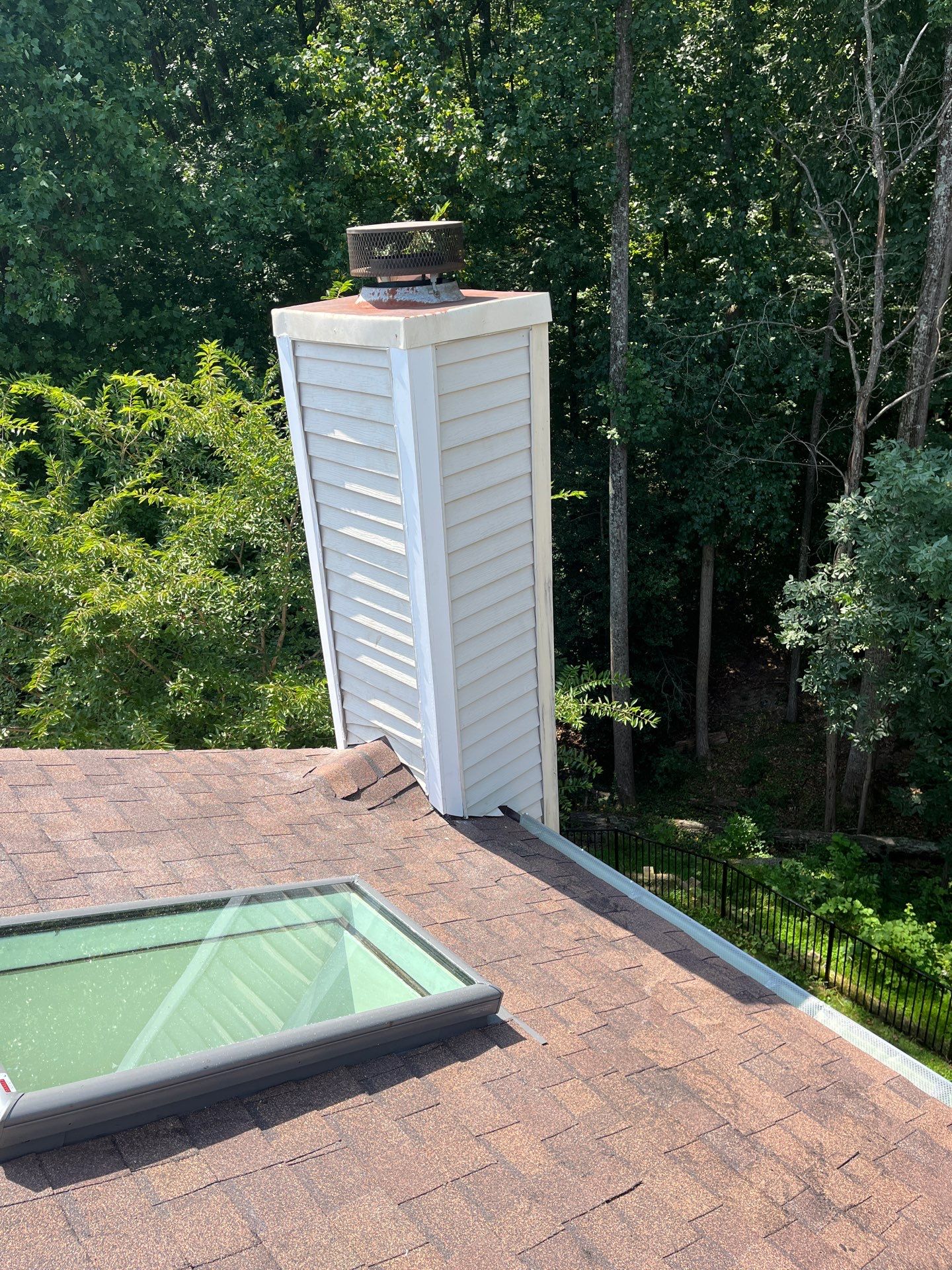 Montclair: Roof Installation with CertainTeed Landmark Designer Shingles in Burnt Sienna by RM Banning, Inc.