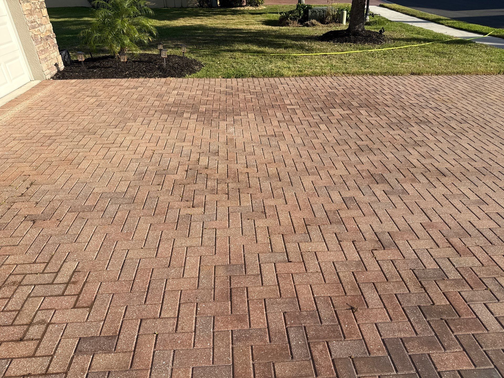Paver Driveway & Sidewalk Cleaning | Oakleaf Hammock – Ellenton, FL by Sunshine AquaWash