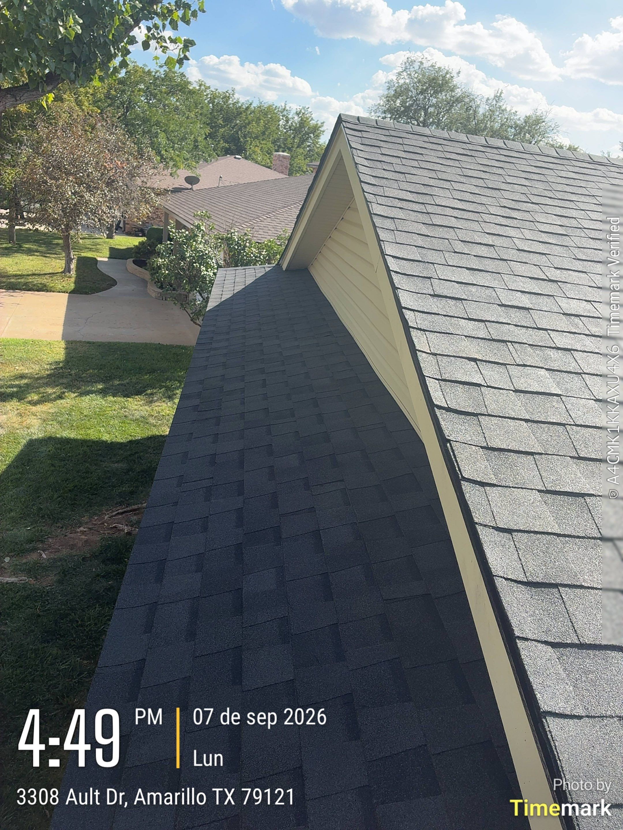 Architectural Shingle Roof Replacement and Gutter Upgrades in Amarillo by Cool Roofs