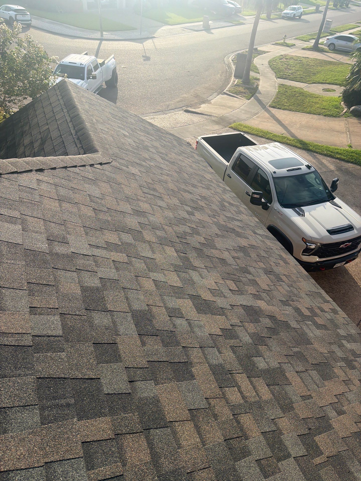Flashing Stucco above the Roof by Bayfront Roofing and Construction