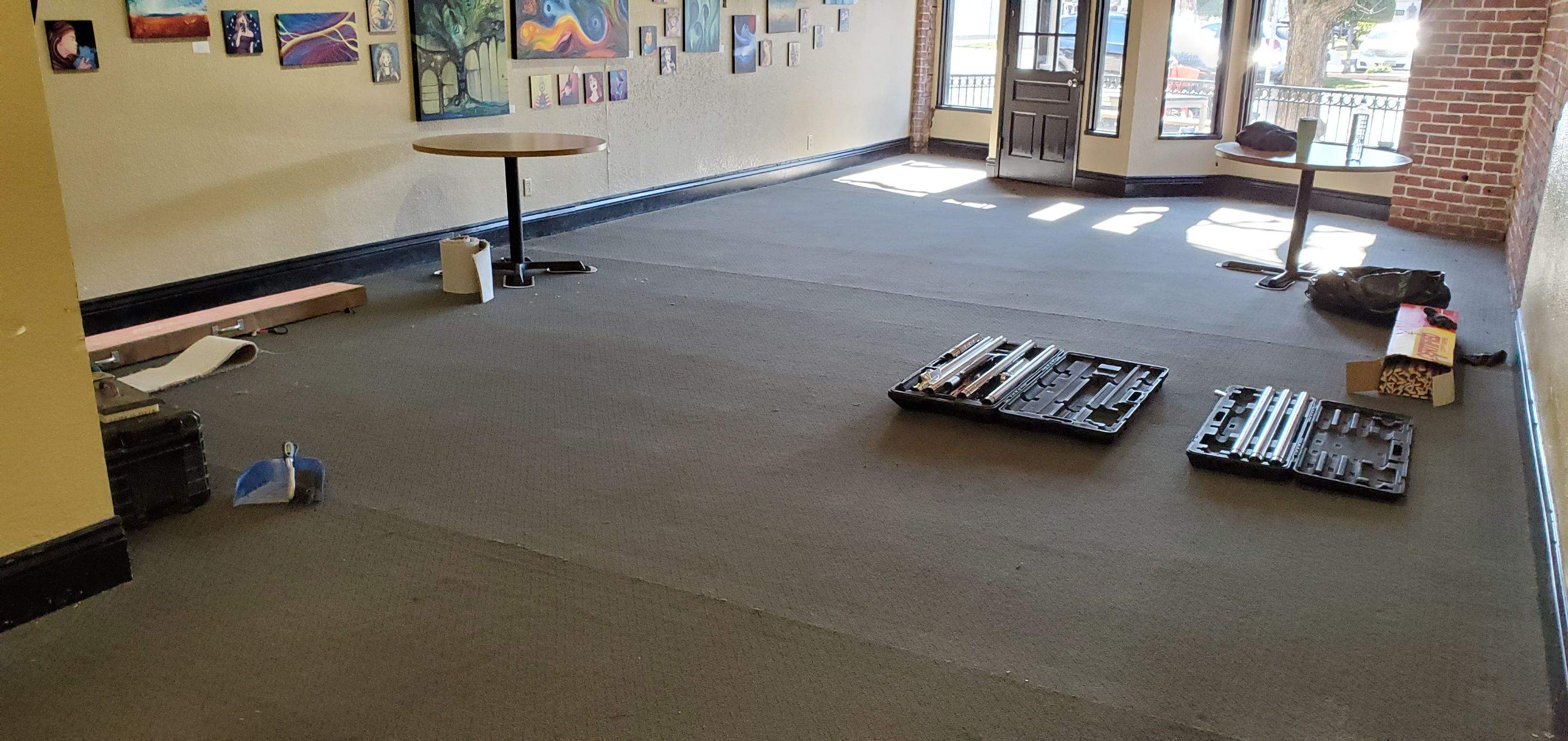 Restaurant, Buckled Carpet Re-stretch by Ardent Carpet Restore LLC