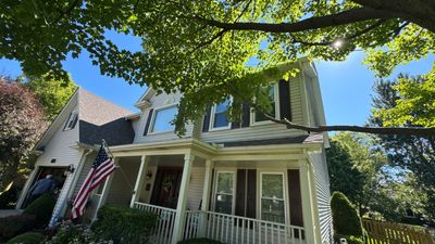 Turtle Shell gutter protection installation in Naperville, IL 60564, photograph 13