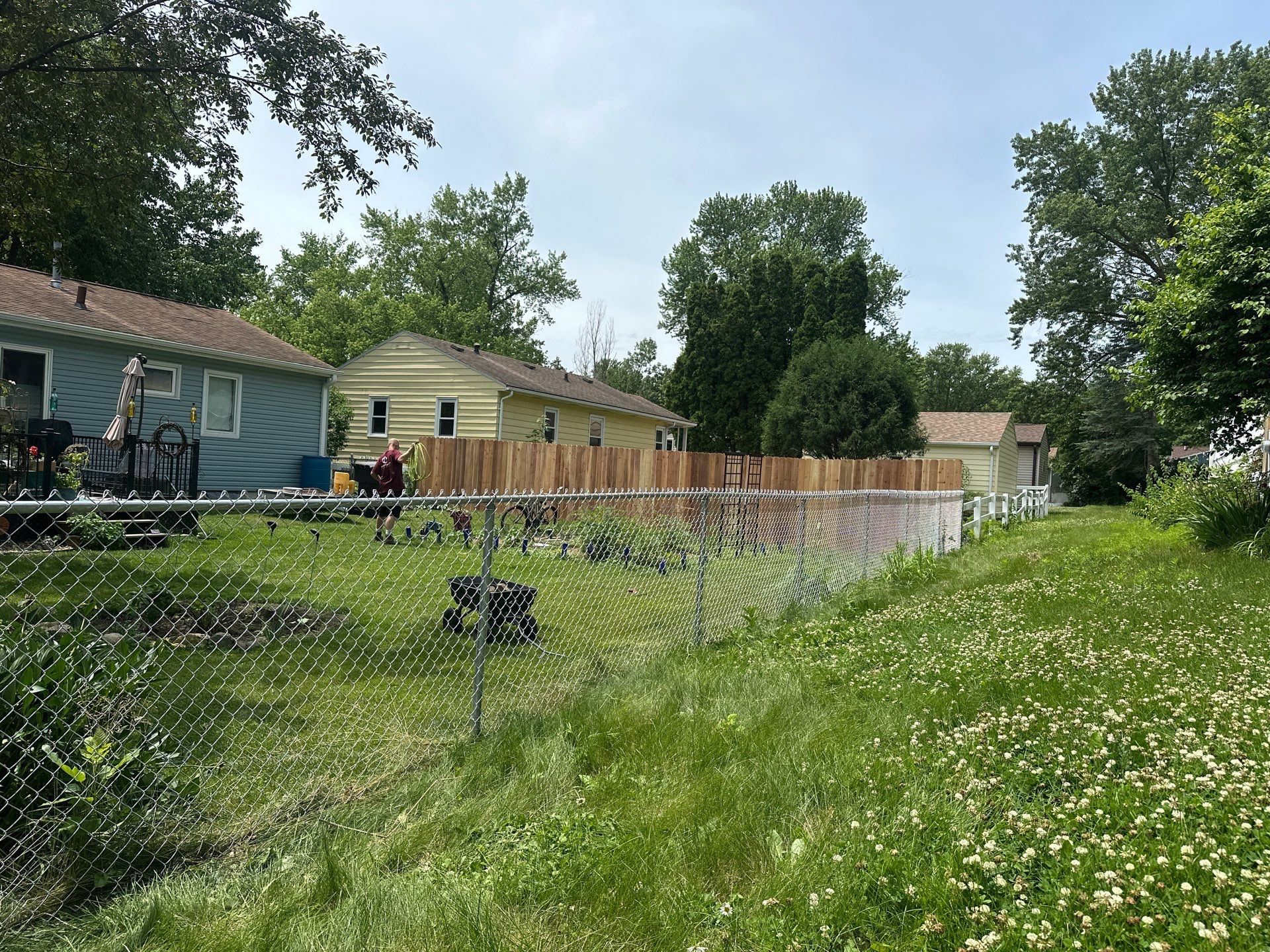 Project in Cedar falls by Perfect Picket Fence and Stain