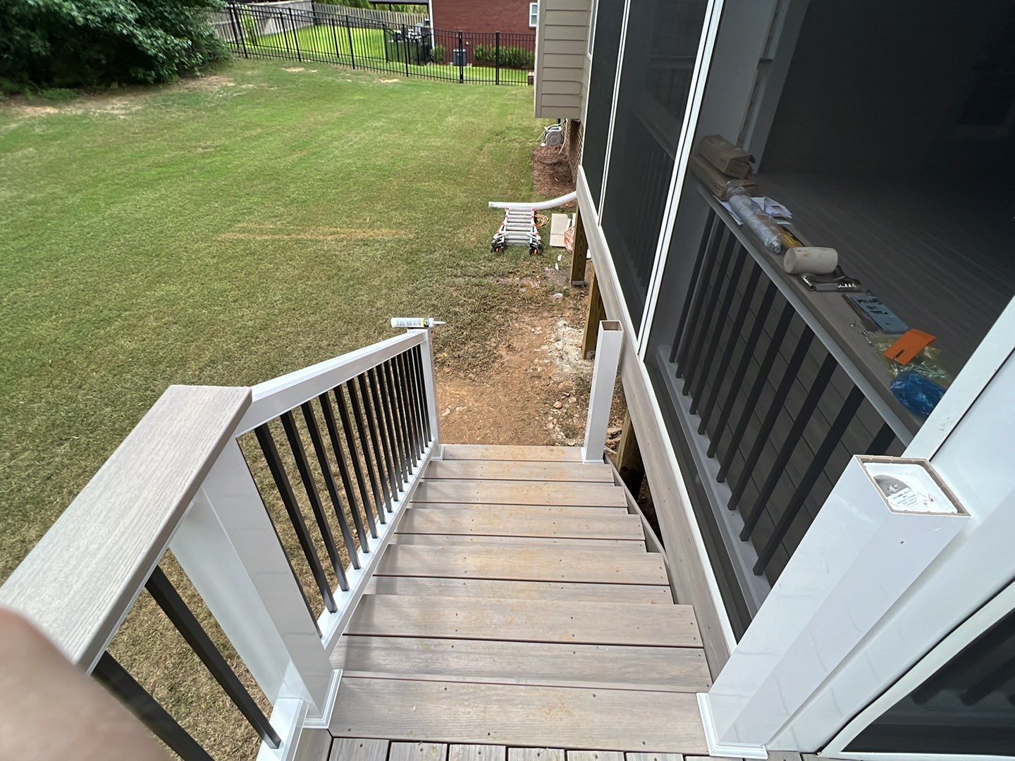 Tiffany Estates - Composite Deck Installation  by Pillar and Pine