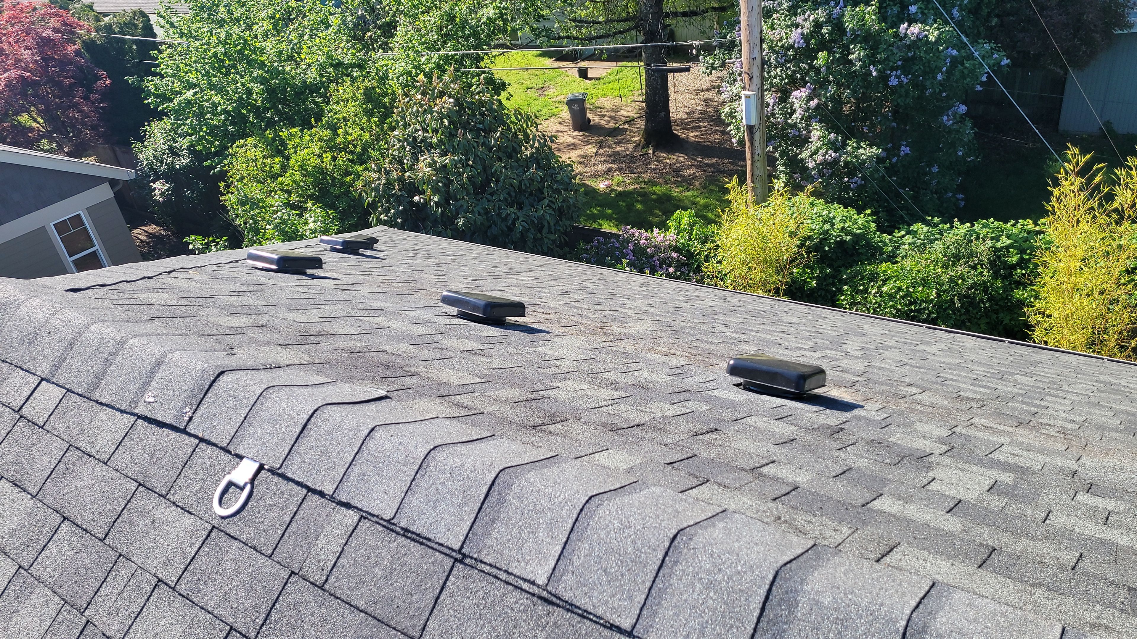 Residential Roofing Installation using Owens Corning Duration Shingles in Estate Gray. by BEST Roofing & Waterproofing