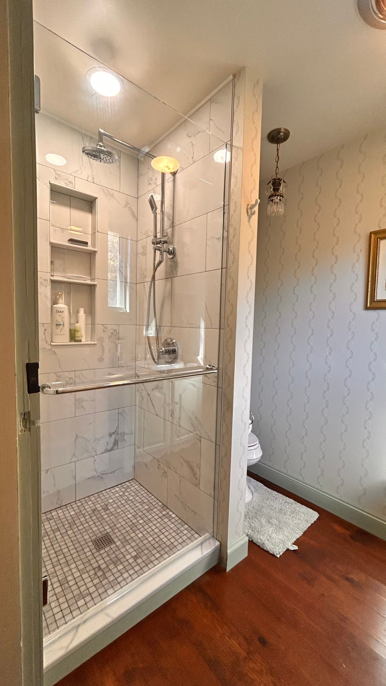 Frameless Shower Door by Cheshire Glass Company