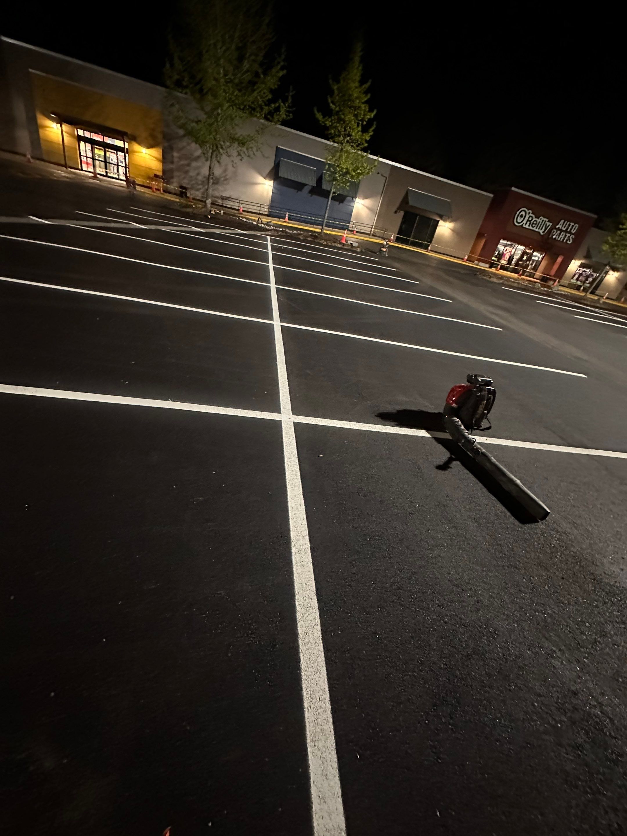 Colliers - Woodinville New Asphalt Parking Lot by Jireh Asphalt & Concrete Inc 
