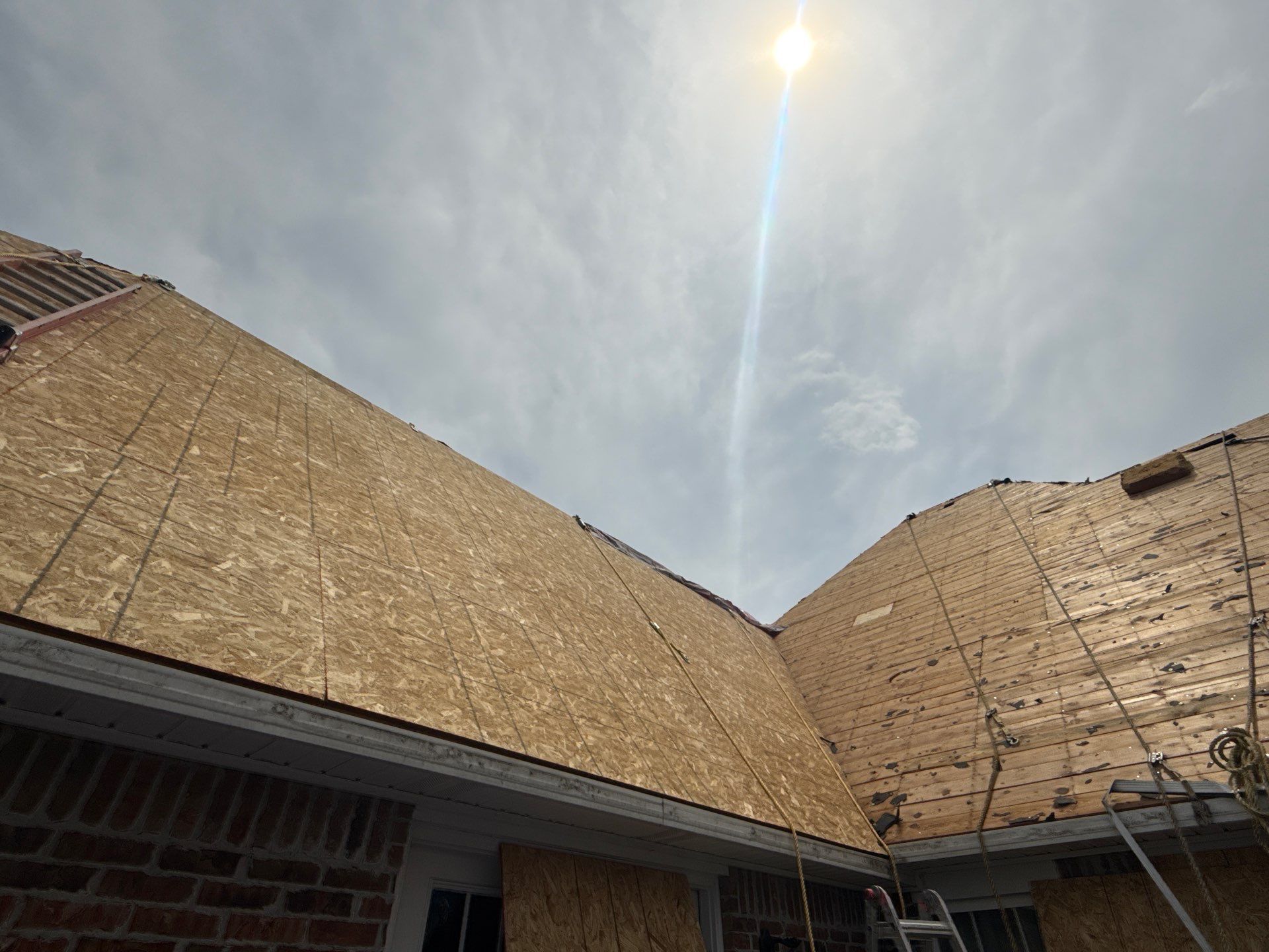 Roof replacement w/code upgrades all paid by Insurance. by In & Out Construction & Remodeling, LLC