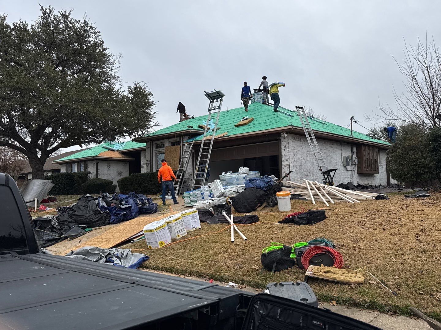 Project in Hurst by Hass Roofing Since 1978