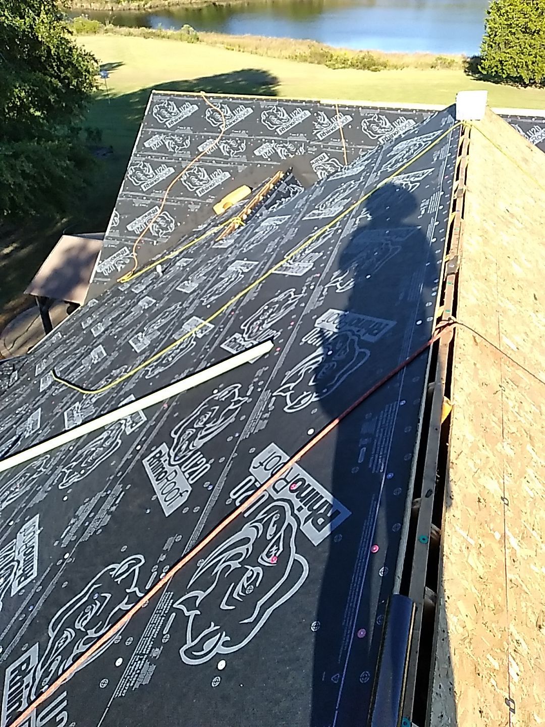 Residential Roofing Installation using Owens Corning Oakridge- Williamsburg Gray by Indigo State Roofing