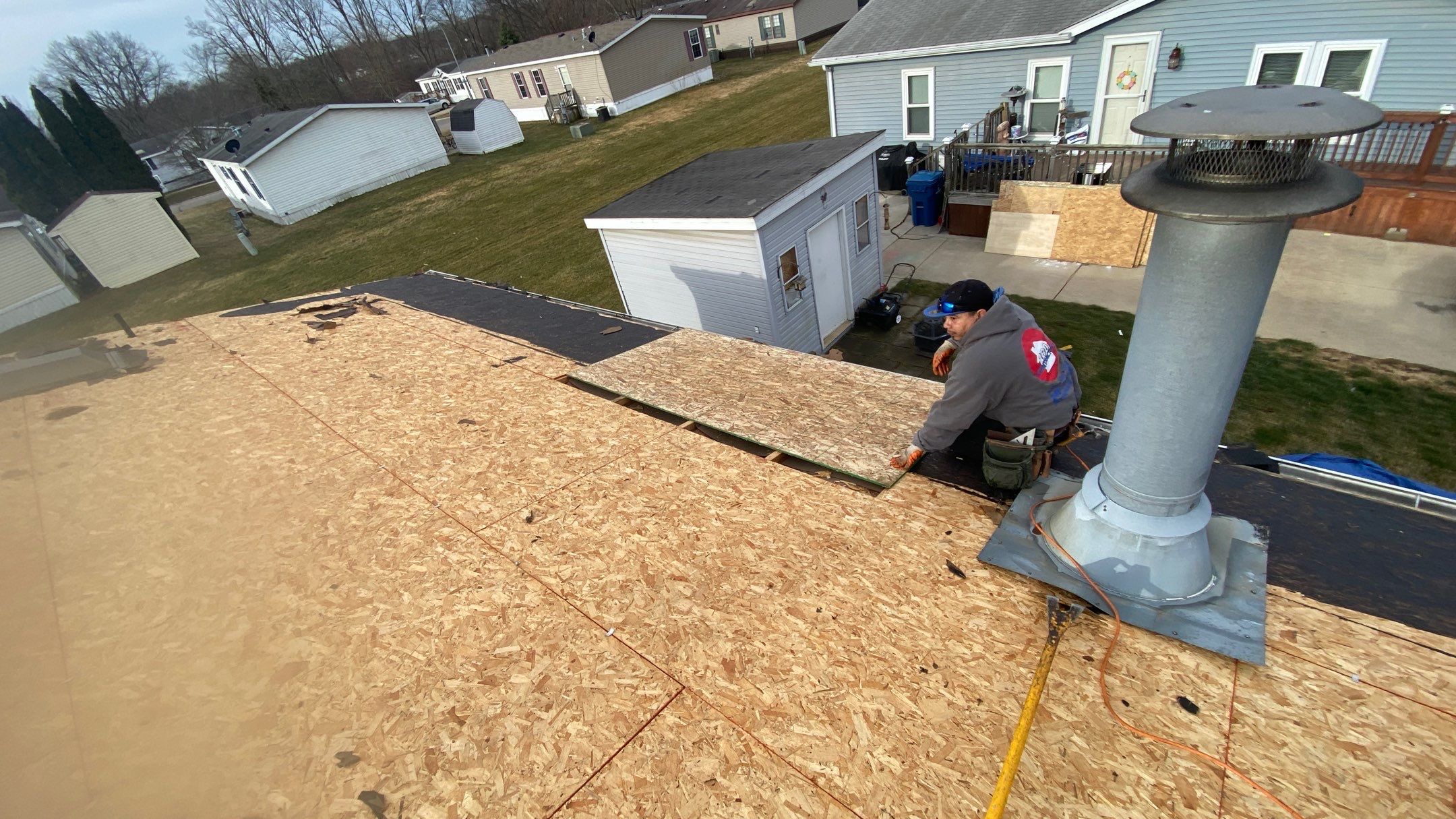 Roof Replacement using CertainTeed Landmark by 180 Contractors