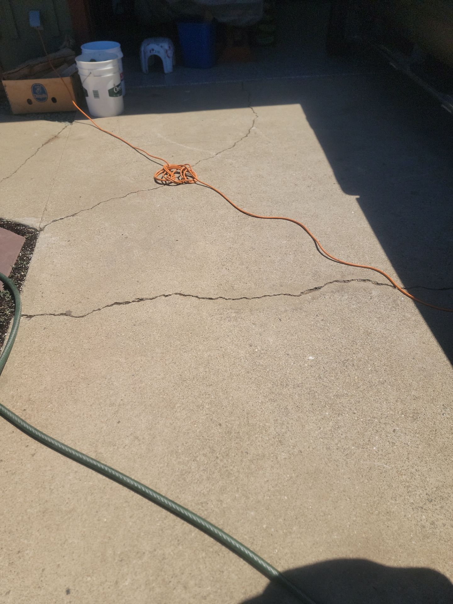 Haze Grey Driveway and Garage Floor Coating in Morro Bay by MGP Coatings