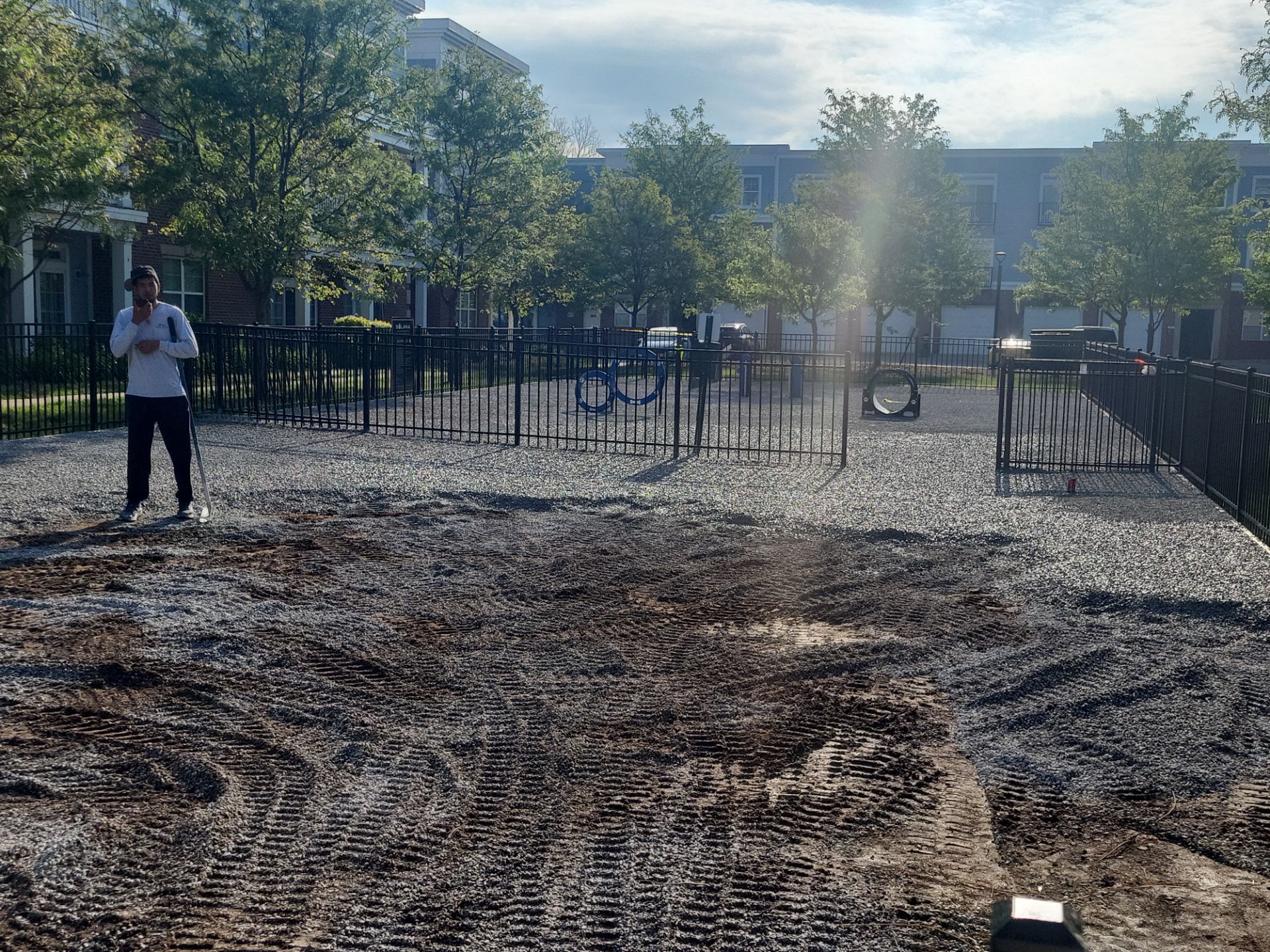 Apartment Pet Park Turf Renovation and Mini Personal Pet Yards @ Solana Apartments by Southwest Greens Midwest