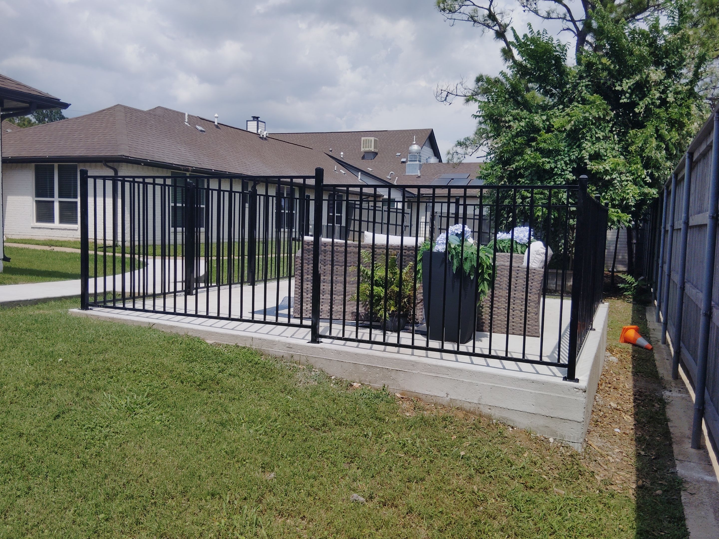 Wrought Iron Railing by Grizzly Fence And Patio