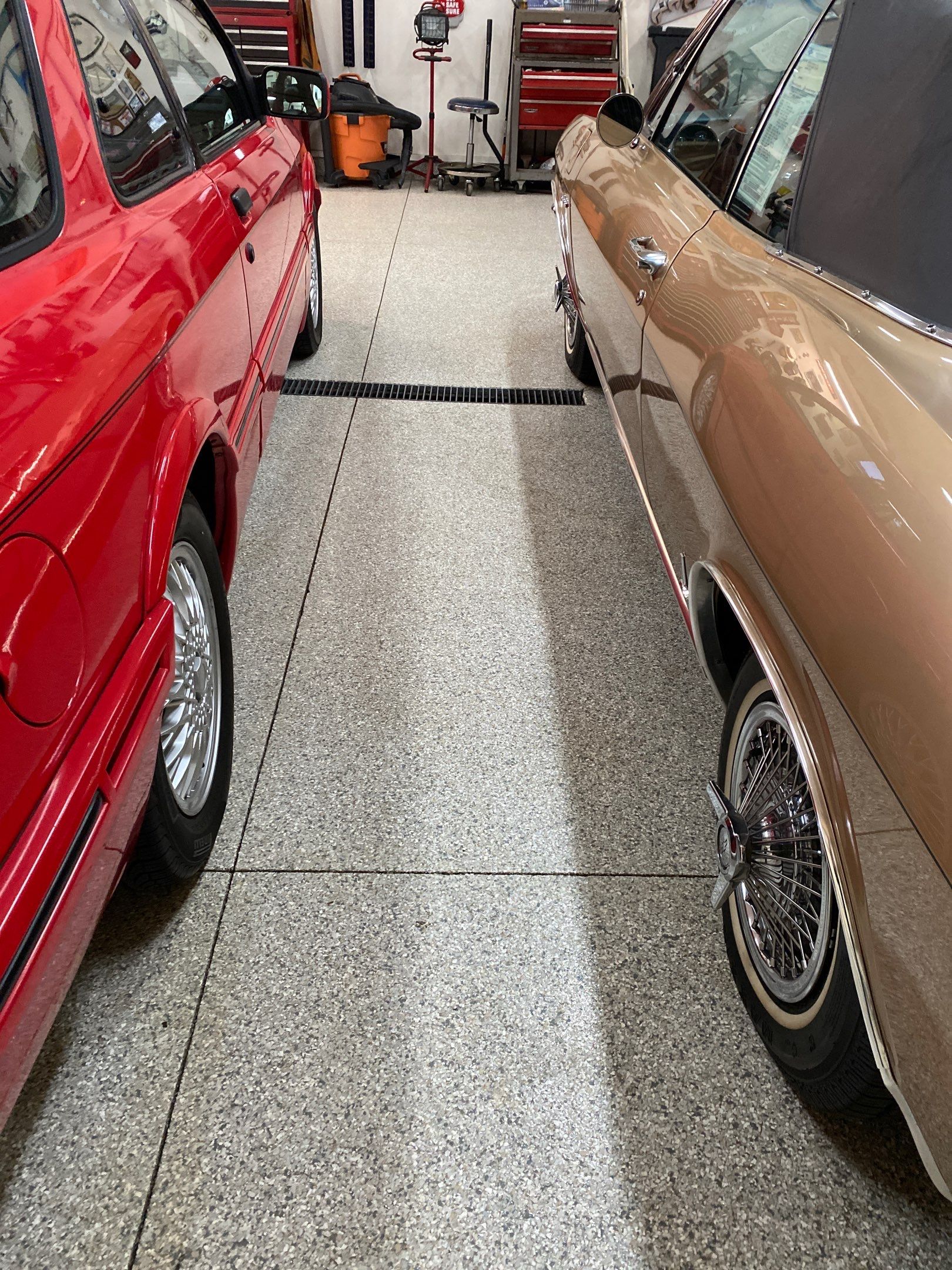 Large Garage in Mt. Everest - Vienna, OH by Alexander Concrete Coatings
