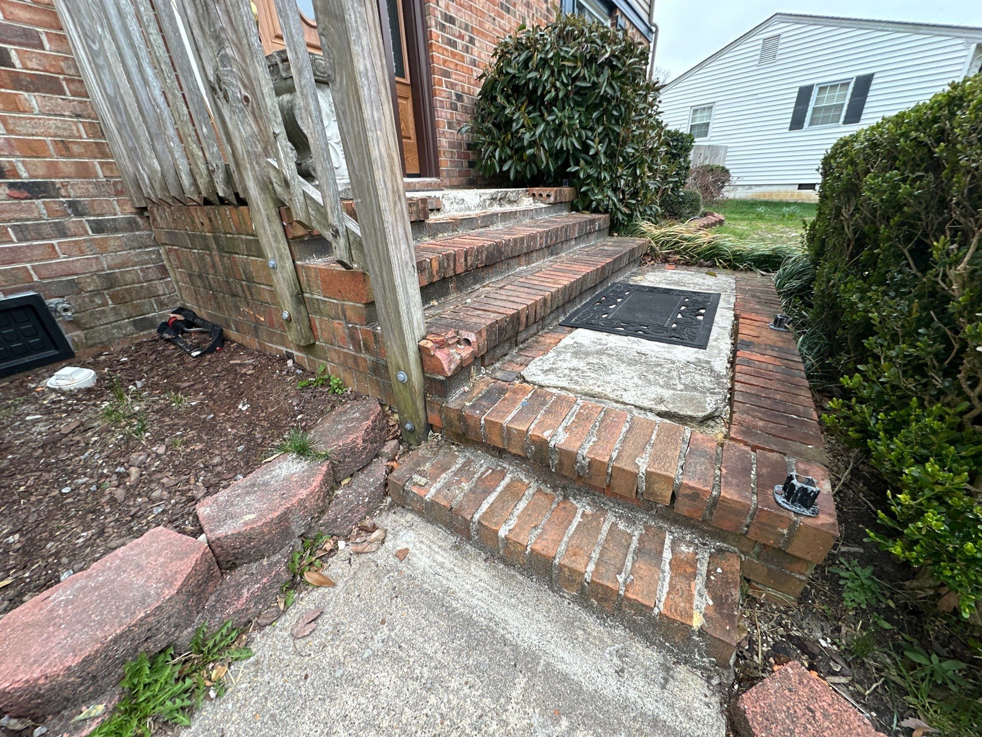 Project in Virginia Beach by Sam The Concrete Man Virginia Beach