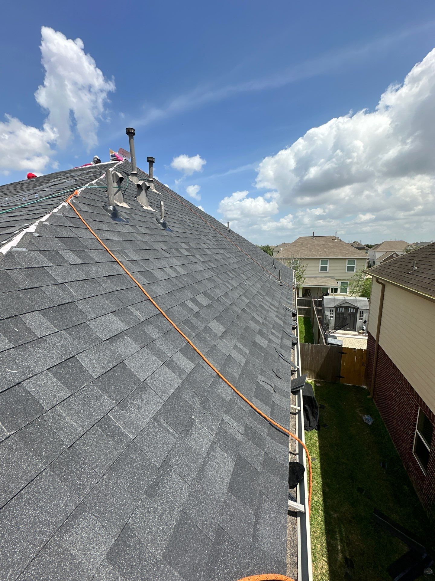 Project in Katy by Motion Roofing