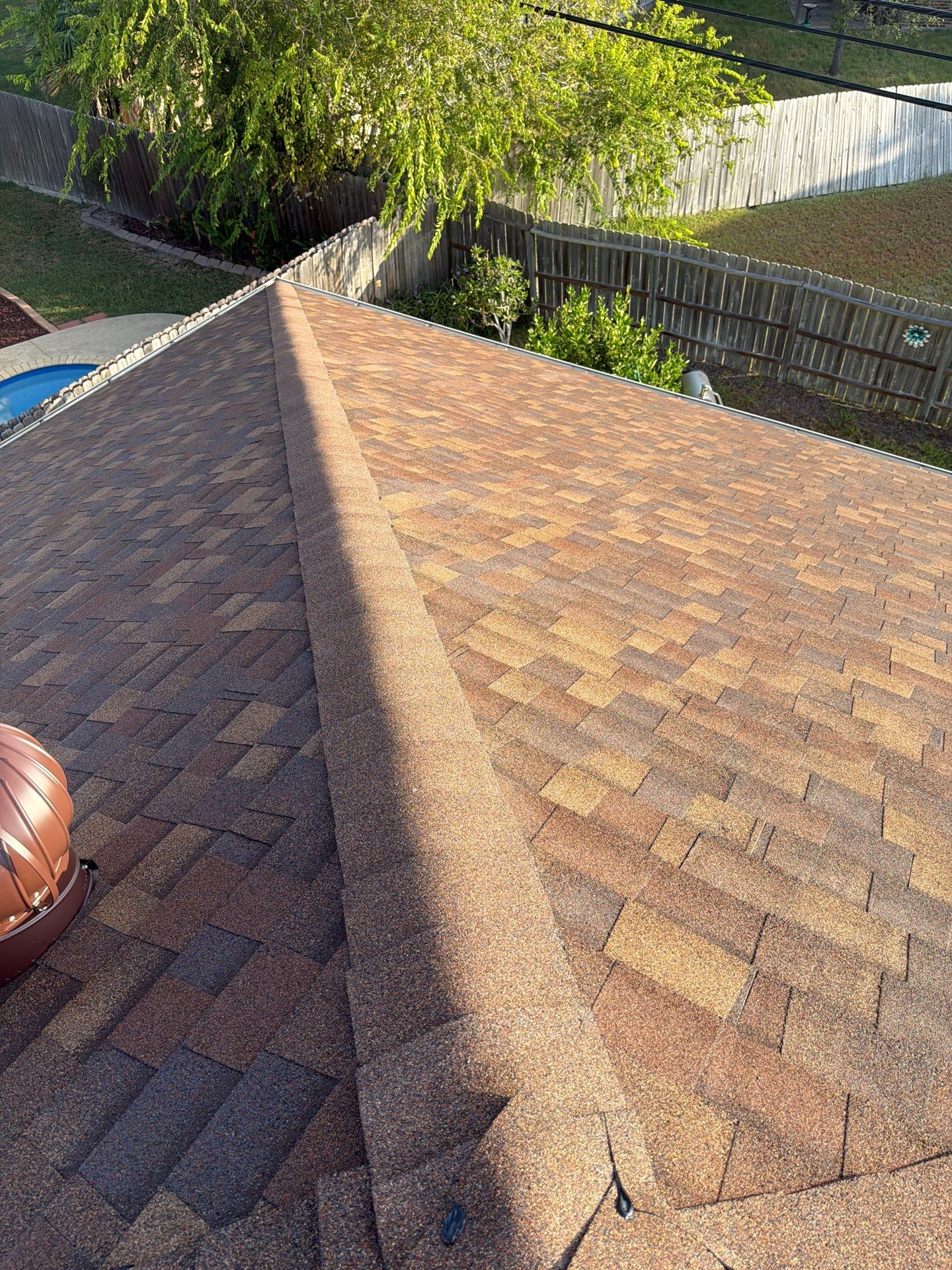 New Roof with better Ventilation  by Bayfront Roofing and Construction
