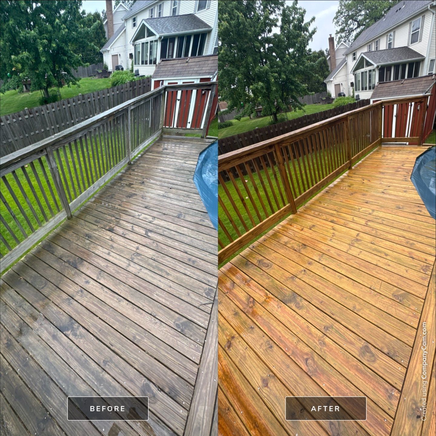 Project in Grayslake by Simmons Power & Soft Washing