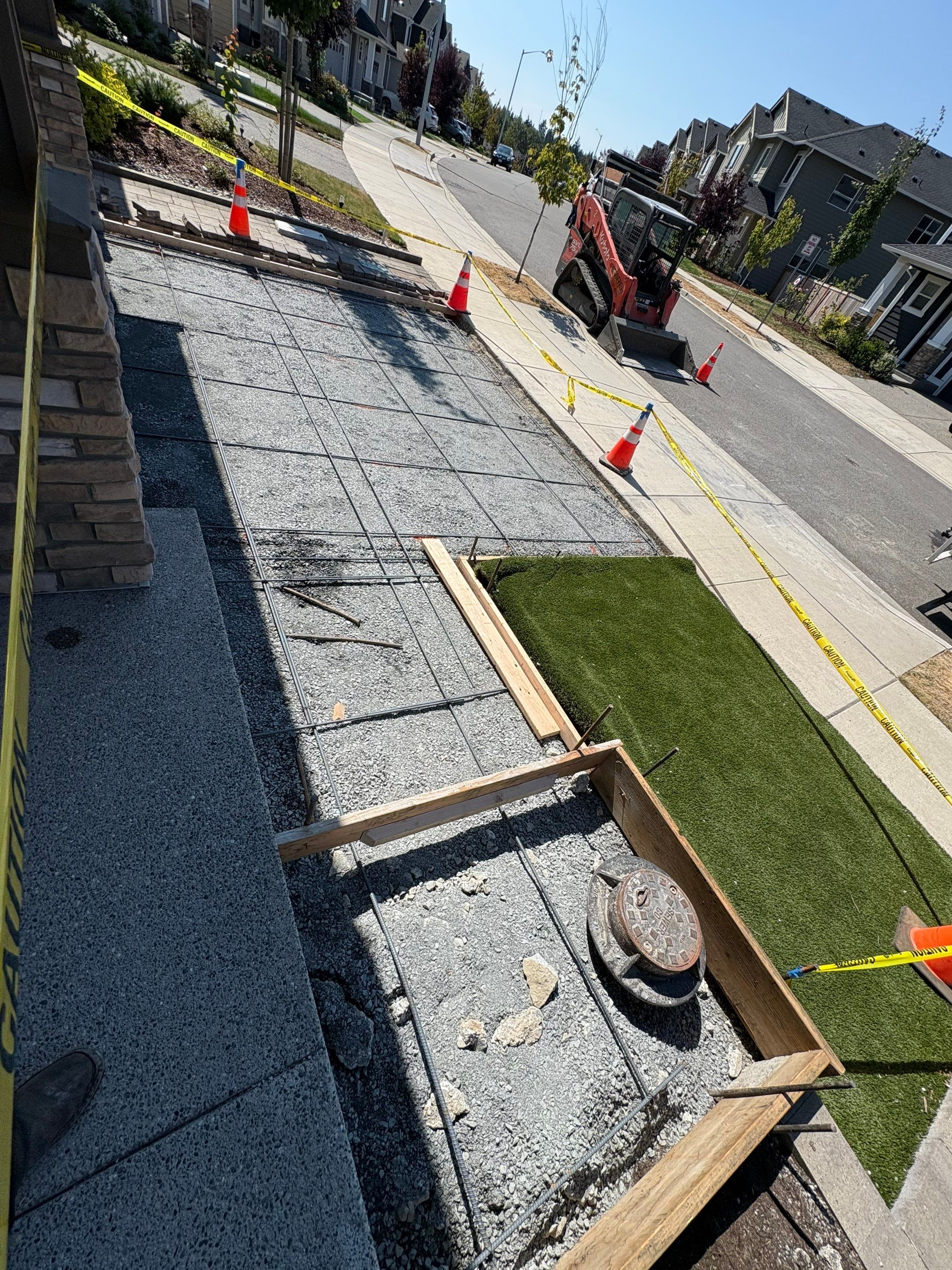 Concrete Driveway Makeover | Snohomish  by Jireh Asphalt & Concrete Inc 