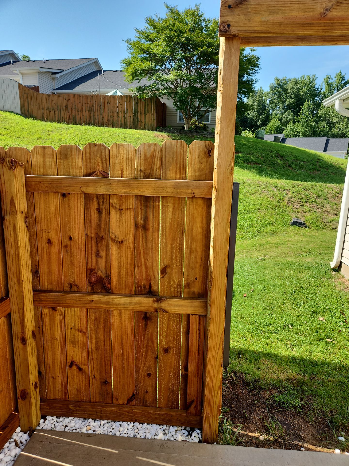 Fence using Wood Sealant by DuraSeal