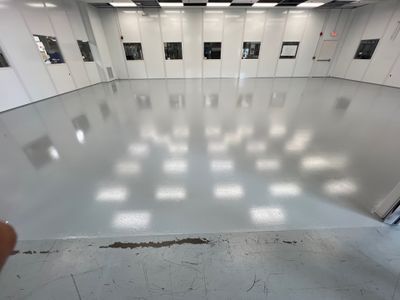 Precision ESD Epoxy Floor Installation – 1,800 Sq. Ft. Industrial Space