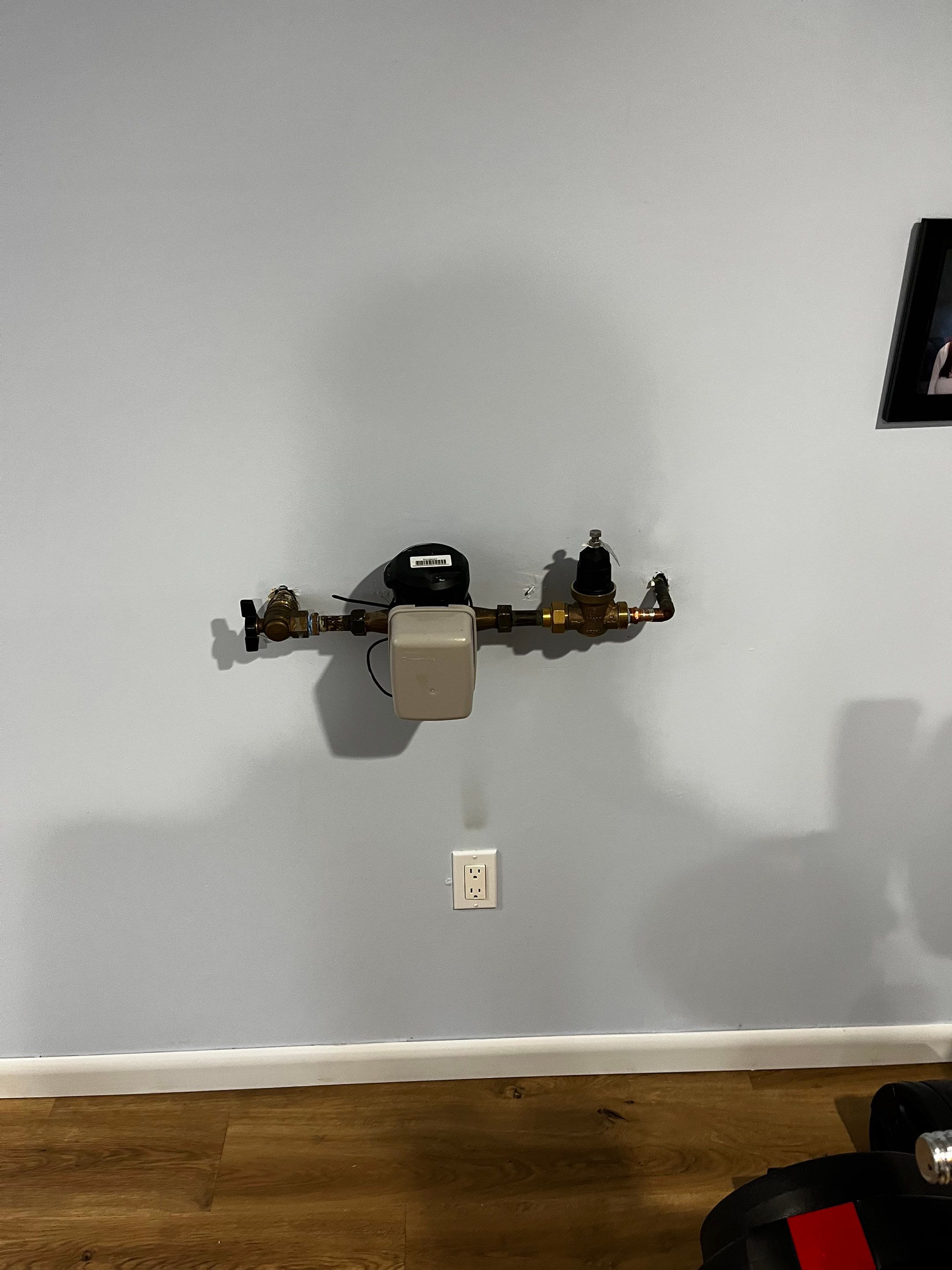 Ceiling leak repair using PVC pipe by Sureway Comfort John Wilcox Plumbing Heating Cooling