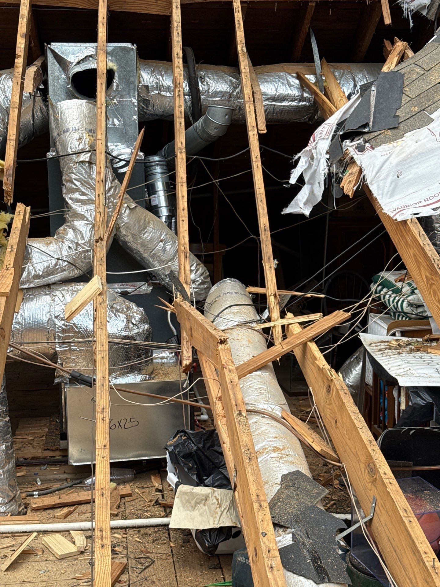Structural Restoration and Asphalt Shingle Roof Replacement with Interior Repairs in East Memphis by Revival Roofing Services